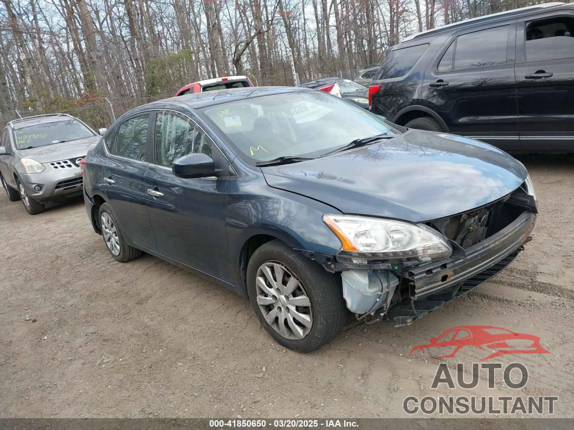 NISSAN SENTRA 2013 - 3N1AB7AP5DL611446