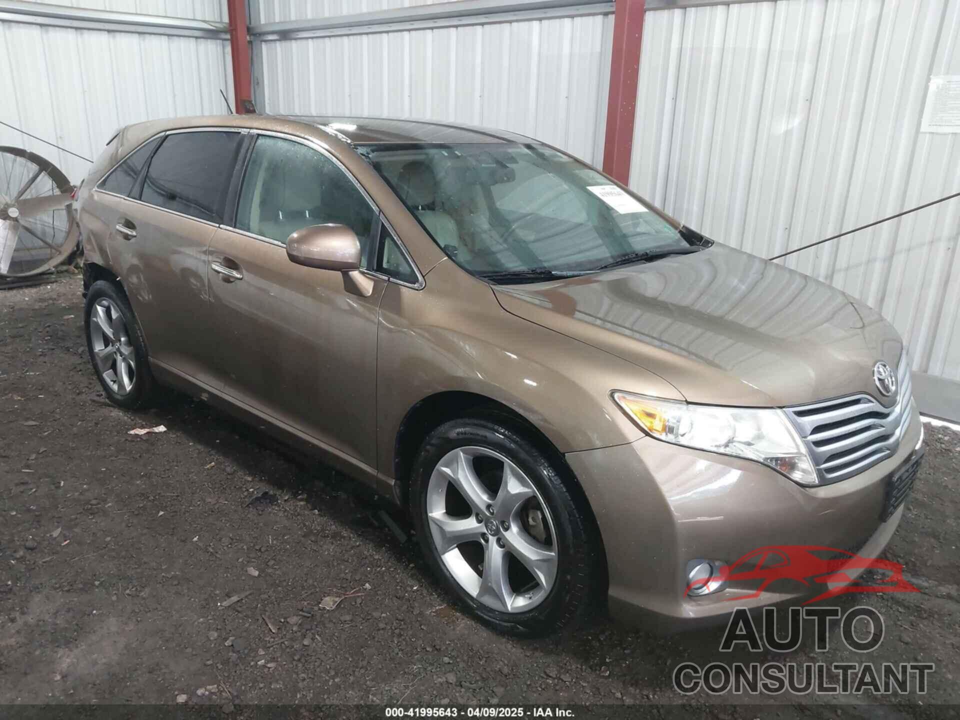 TOYOTA VENZA 2009 - 4T3BK11A19U020220