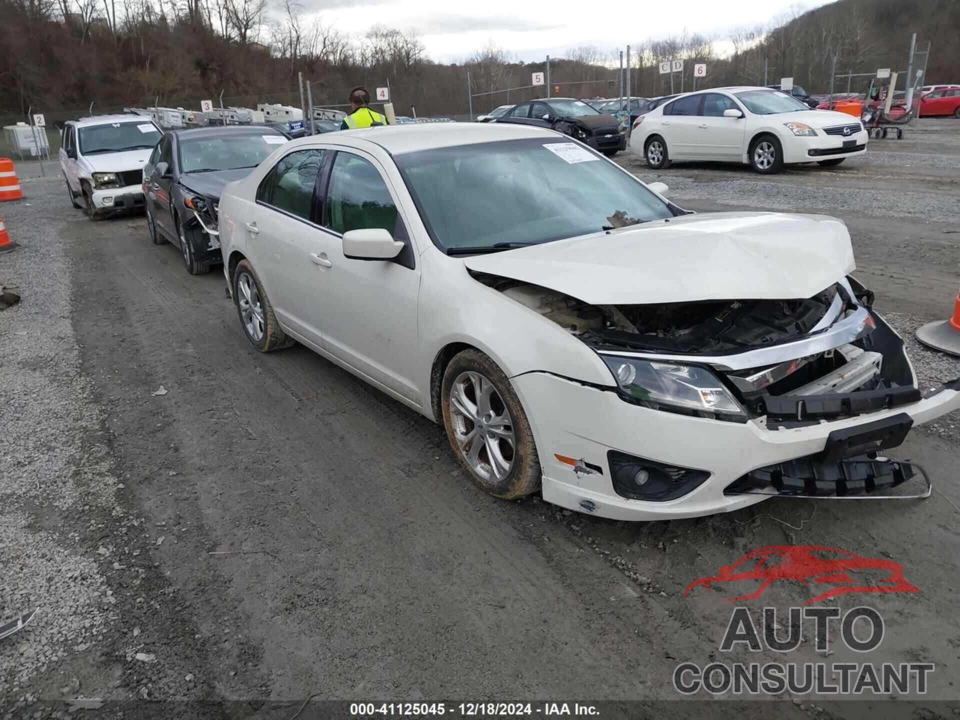 FORD FUSION 2012 - 3FAHP0HA2CR314772