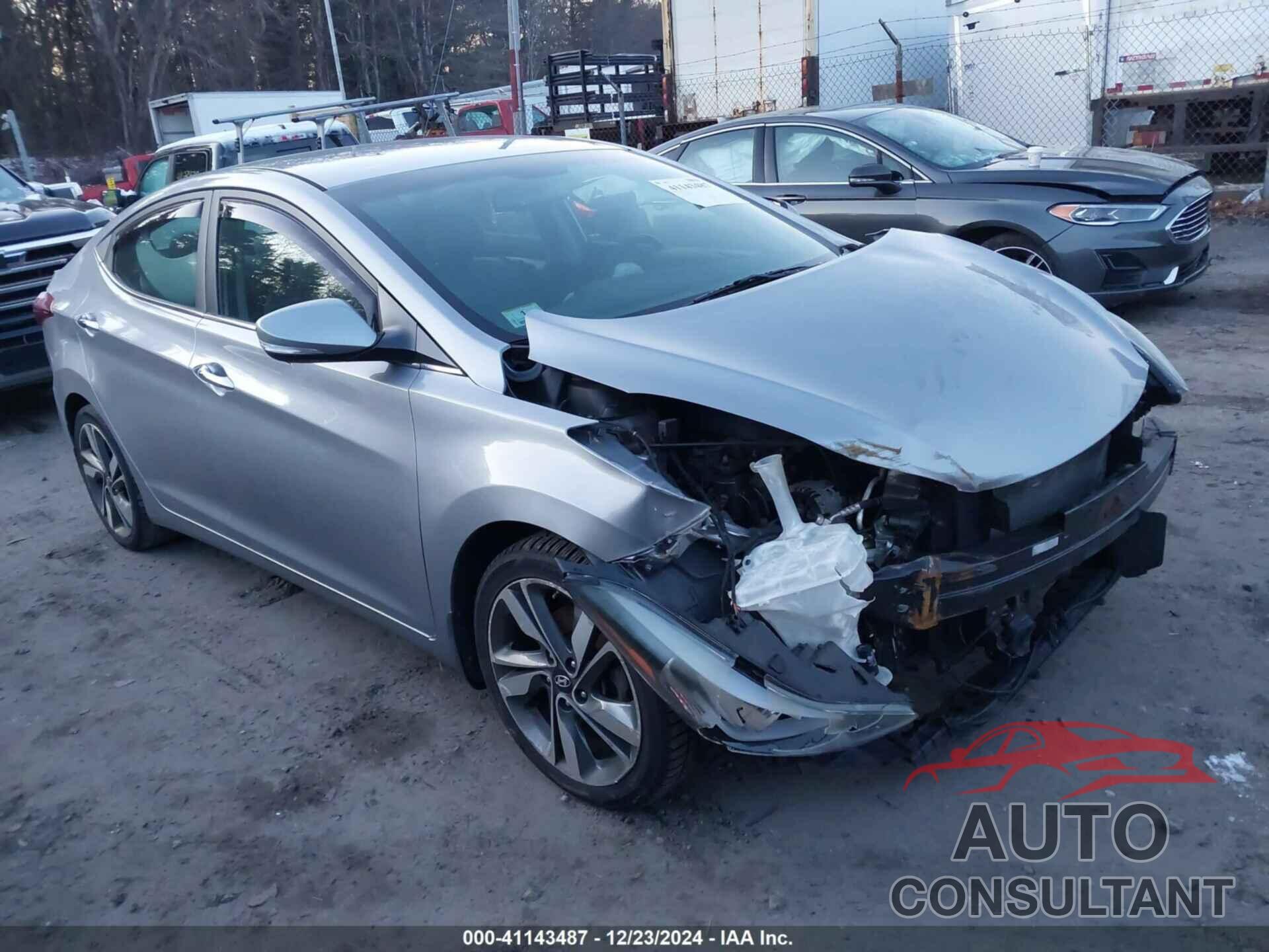 HYUNDAI ELANTRA 2015 - 5NPDH4AE5FH622827