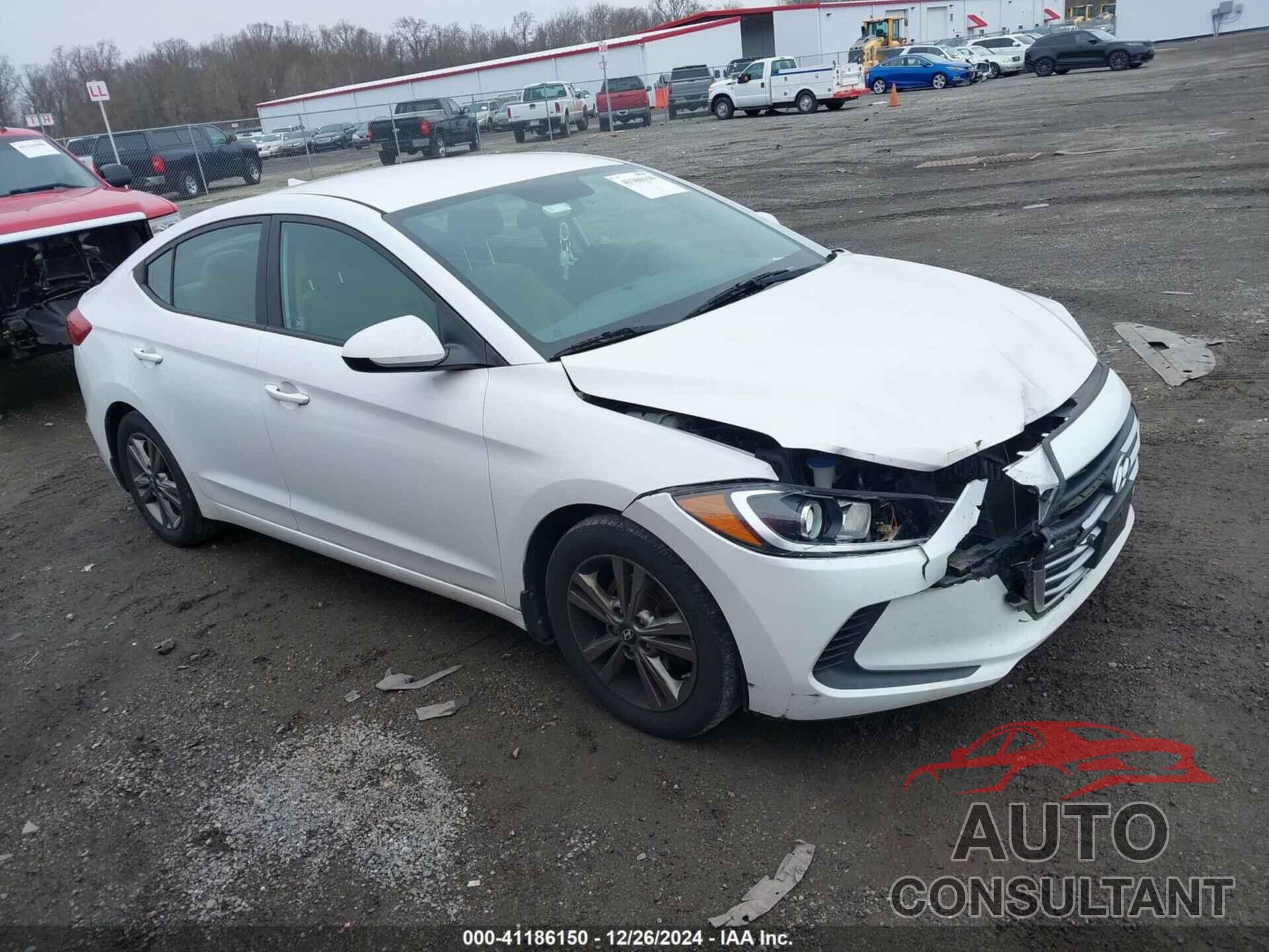 HYUNDAI ELANTRA 2017 - 5NPD84LF5HH053311