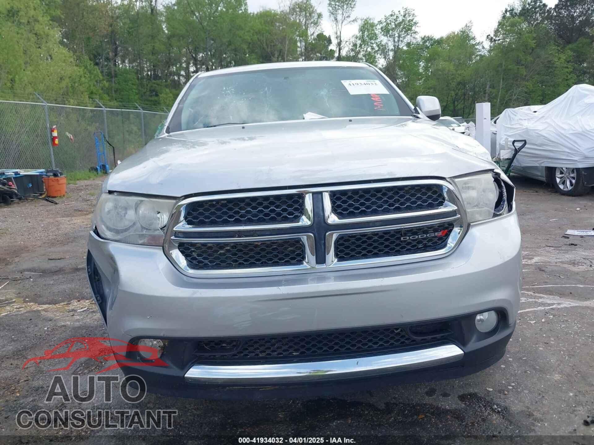 DODGE DURANGO 2011 - 1D4RD2GG2BC742043