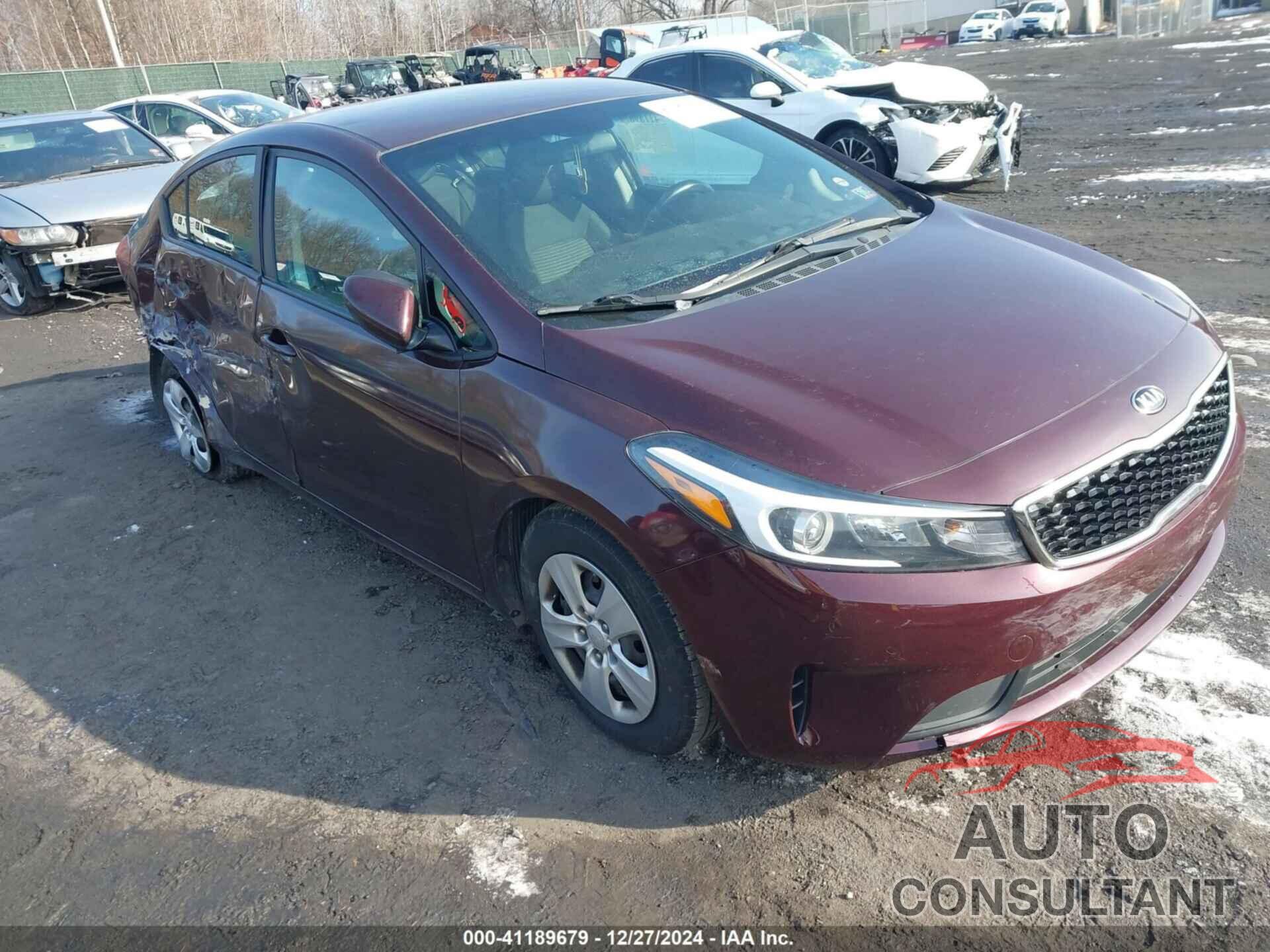 KIA FORTE 2017 - 3KPFL4A74HE056224