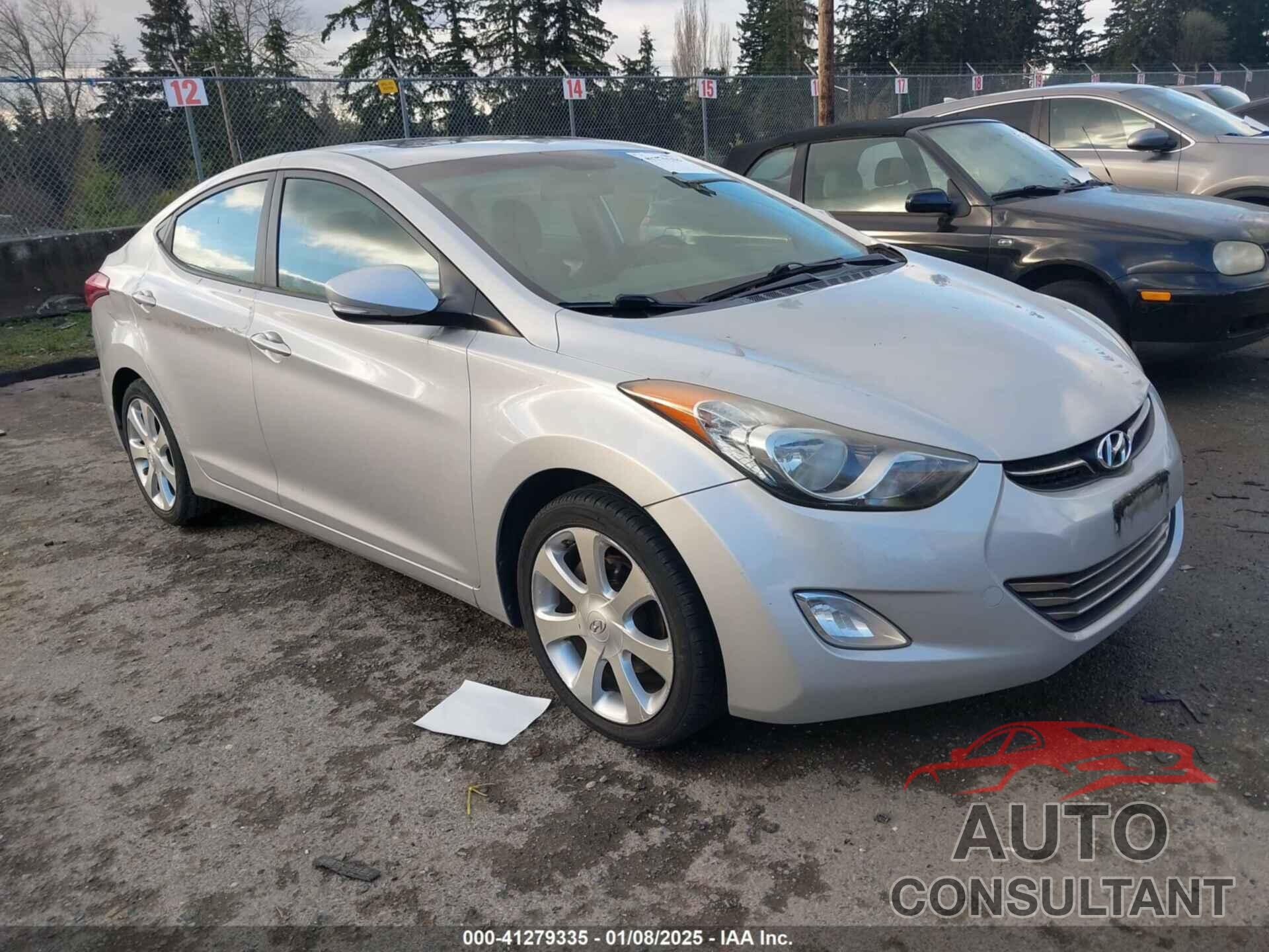 HYUNDAI ELANTRA 2011 - 5NPDH4AE7BH019162