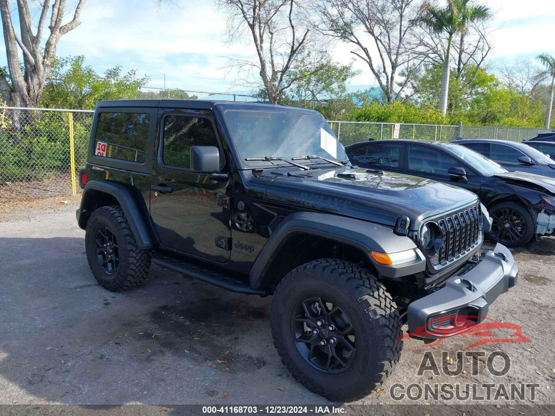 JEEP WRANGLER 2024 - 1C4PJXAG0RW298950