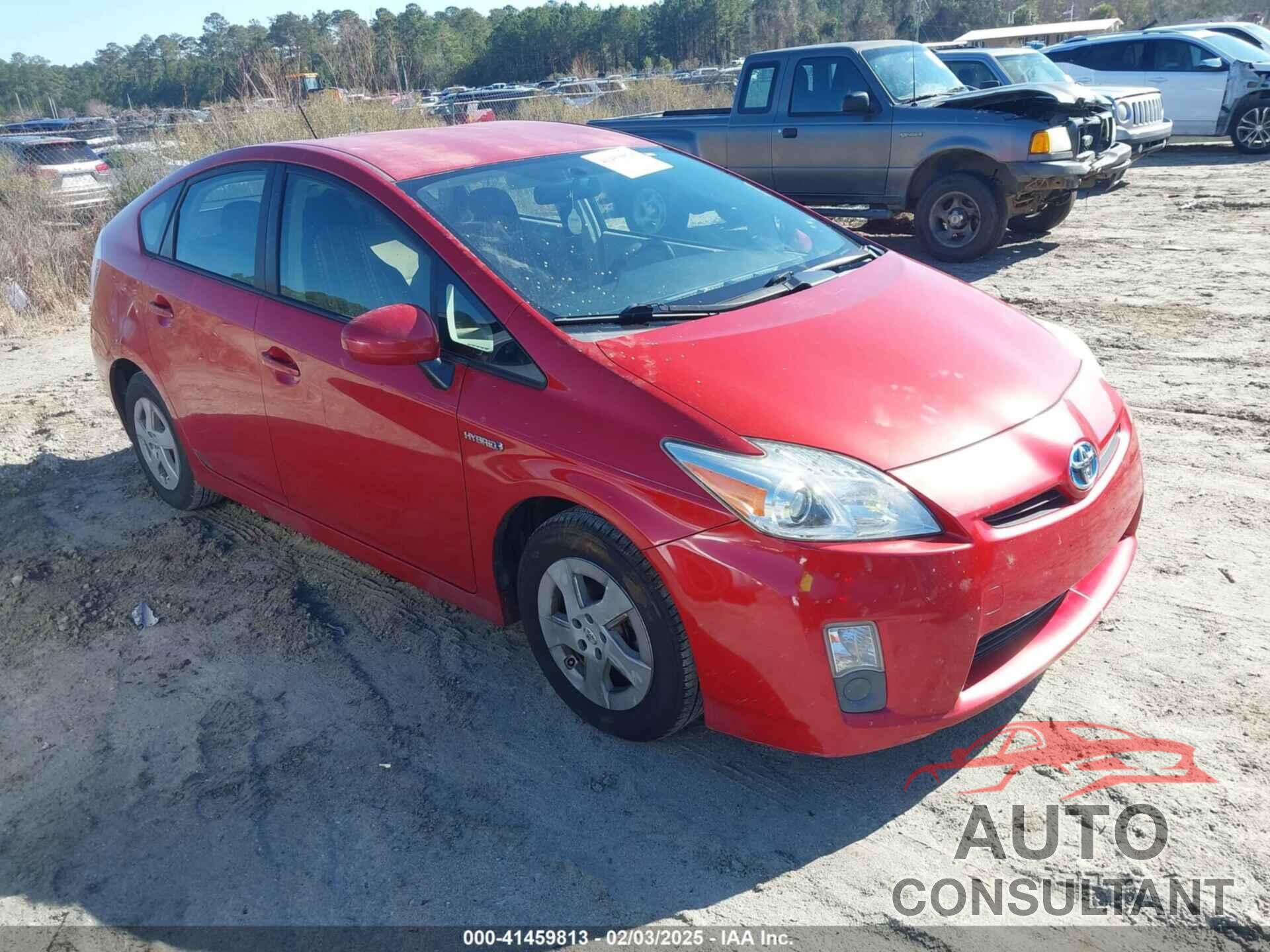 TOYOTA PRIUS 2011 - JTDKN3DU1B5318952