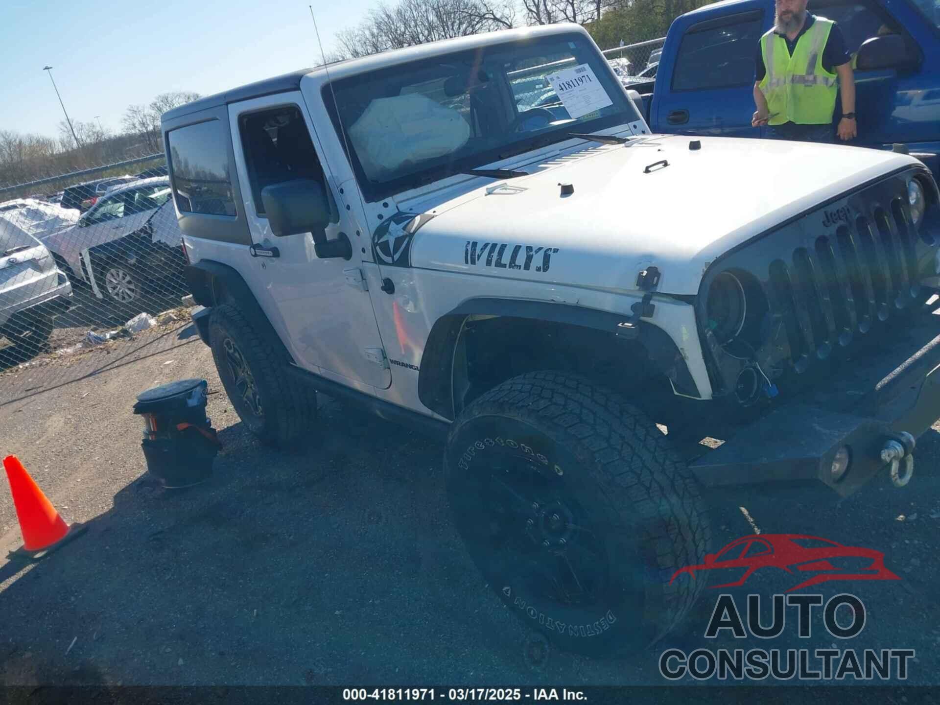 JEEP WRANGLER 2017 - 1C4AJWAG4HL681628