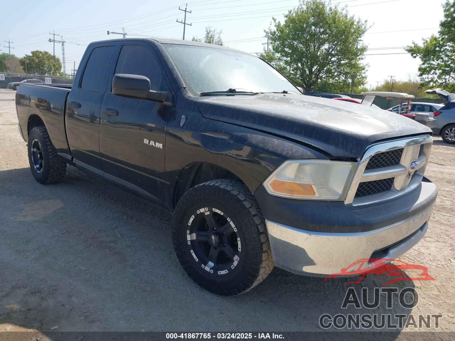 DODGE RAM 1500 2010 - 1D7RB1GK3AS248270