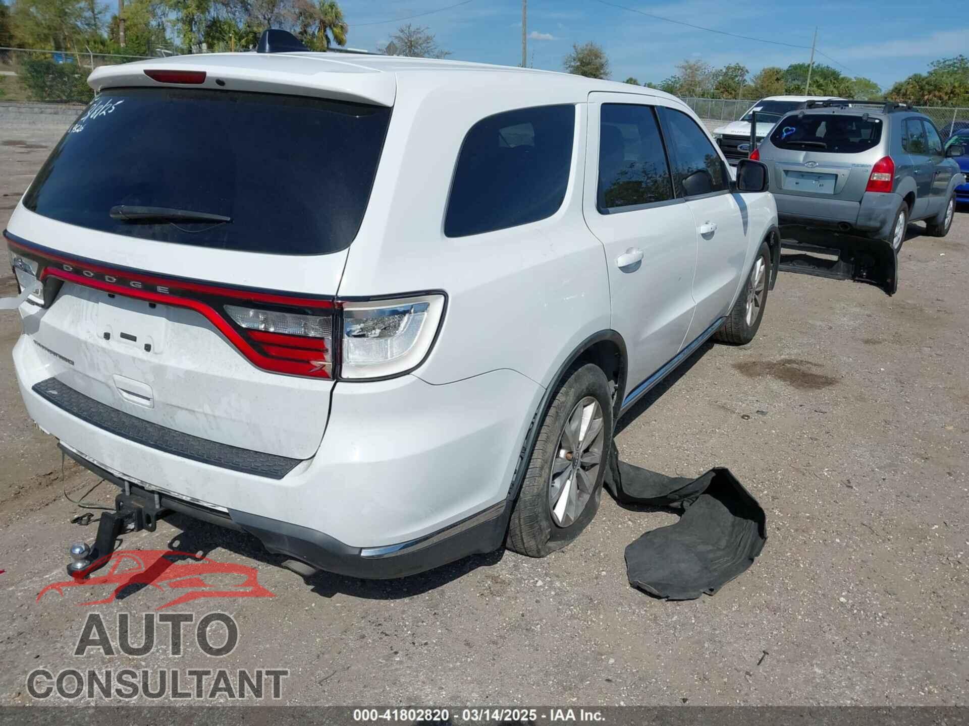 DODGE DURANGO 2015 - 1C4RDHAG7FC169526