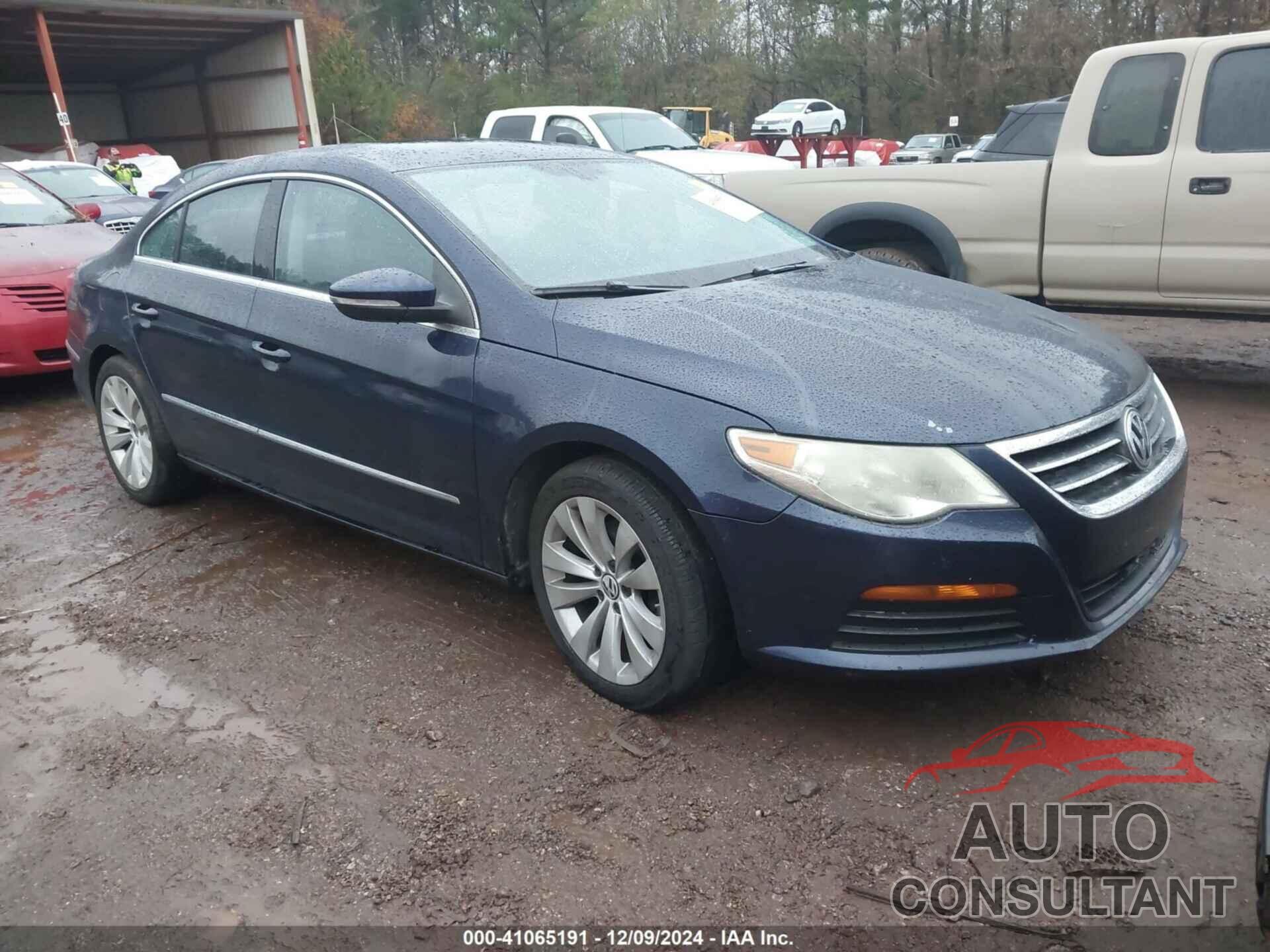 VOLKSWAGEN CC 2012 - WVWMN7AN3CE510761