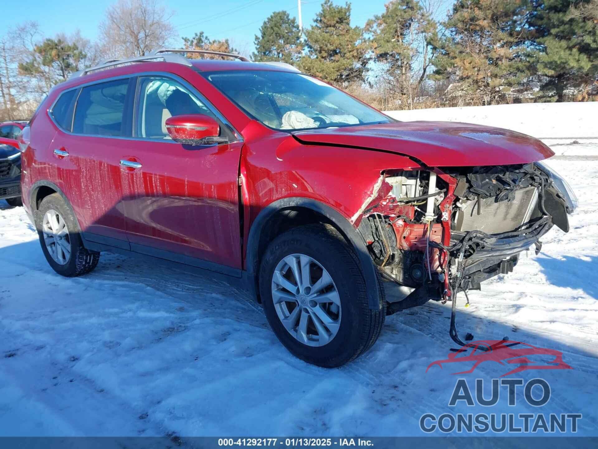 NISSAN ROGUE 2016 - KNMAT2MV3GP730628