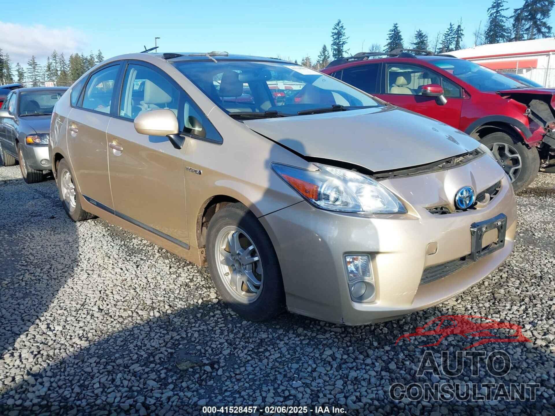 TOYOTA PRIUS 2010 - JTDKN3DU6A0244570