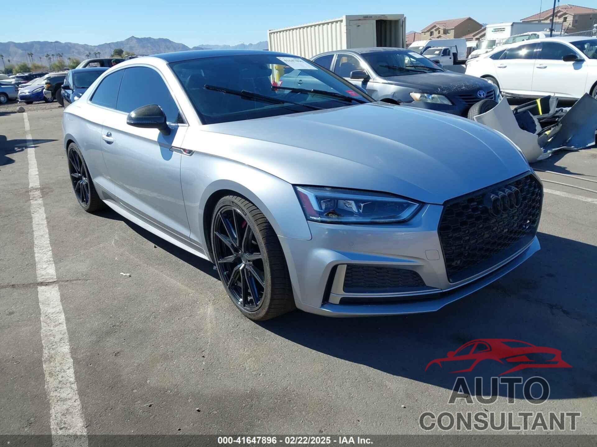 AUDI S5 2018 - WAUP4AF58JA027290