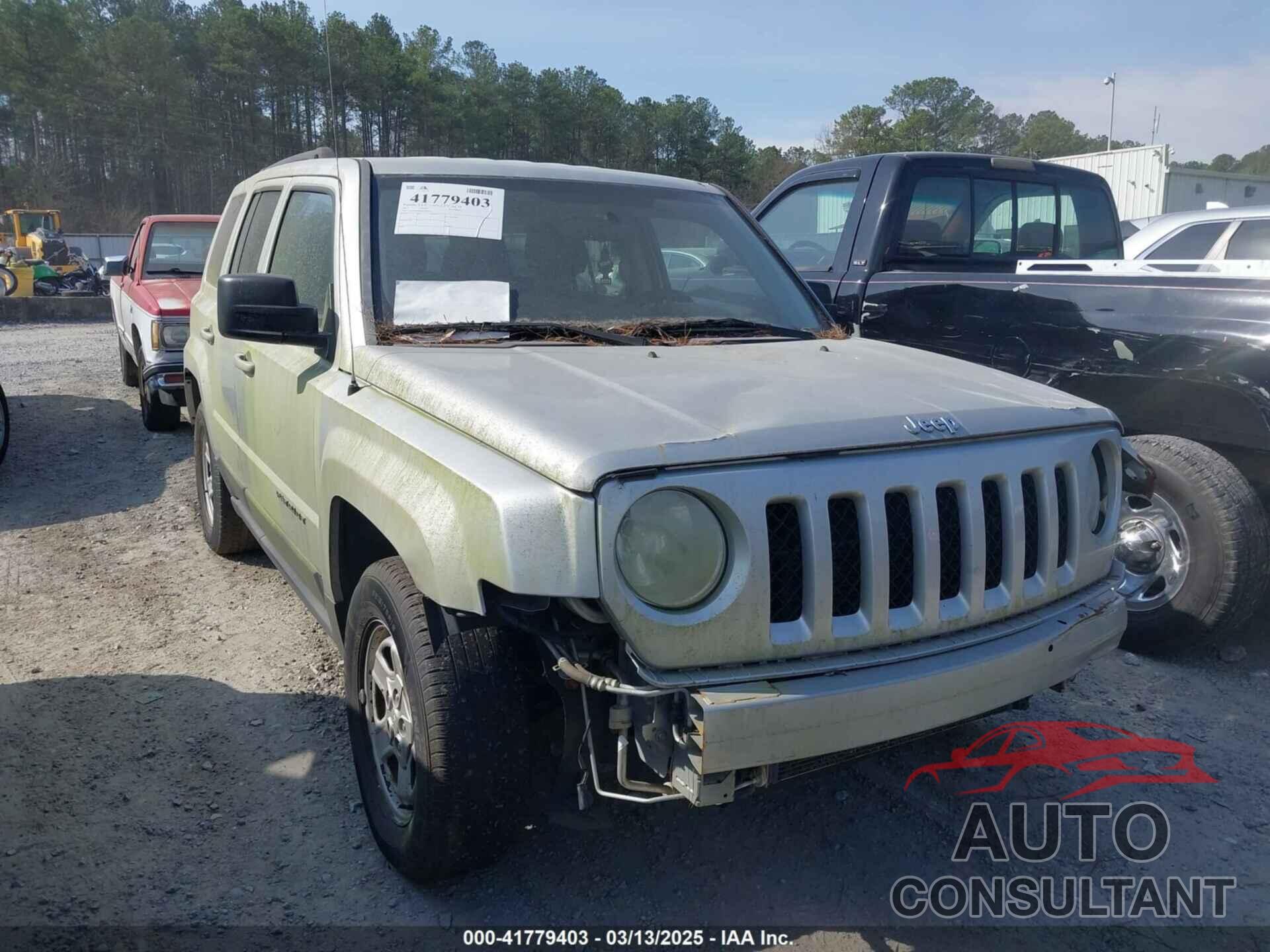 JEEP PATRIOT 2013 - 1C4NJRBB6DD262920