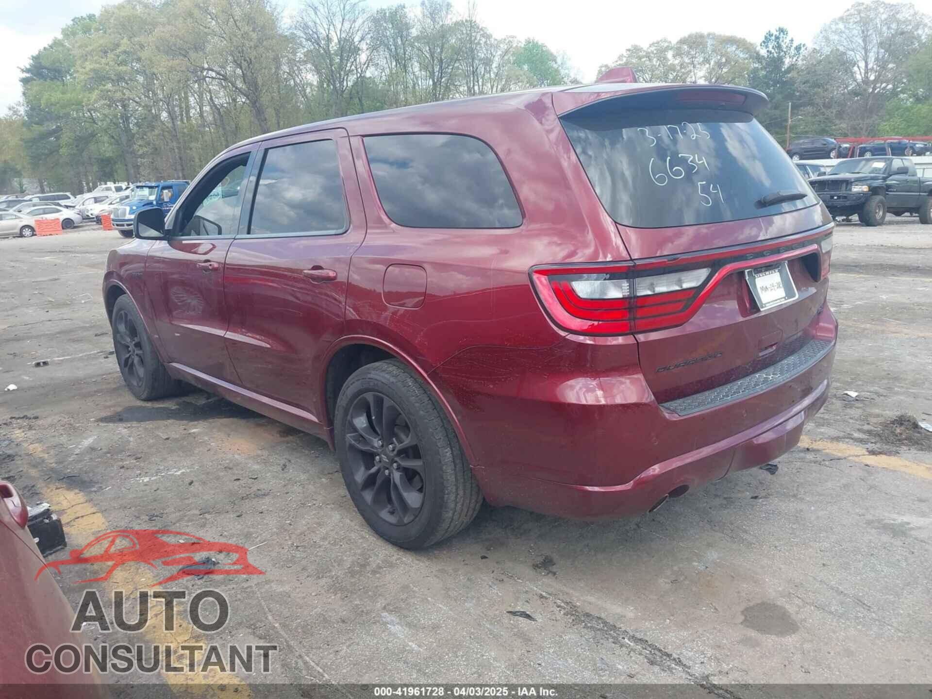 DODGE DURANGO 2021 - 1C4SDHCT0MC636634
