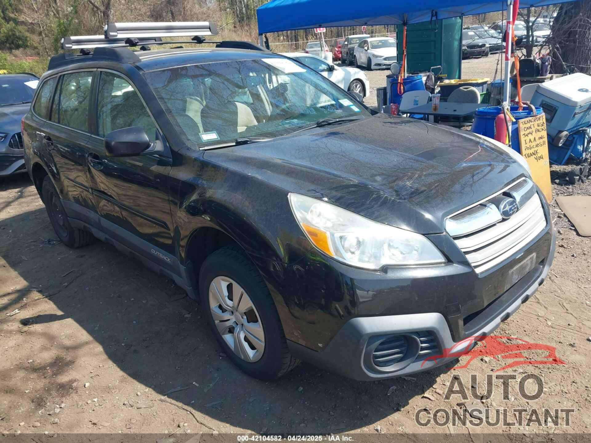 SUBARU OUTBACK 2013 - 4S4BRBAC9D3265745