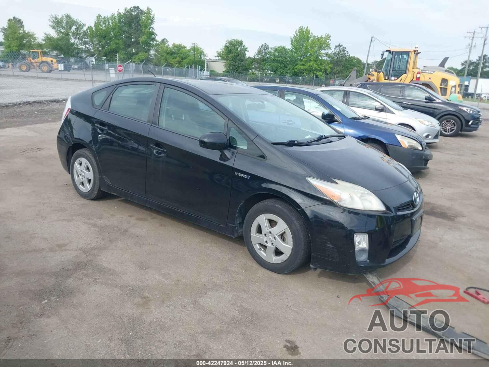 TOYOTA PRIUS 2011 - JTDKN3DU1B0271175