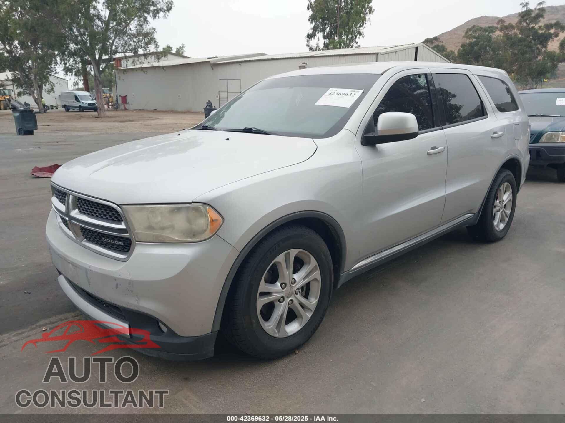 DODGE DURANGO 2012 - 1C4RDHAG5CC216838