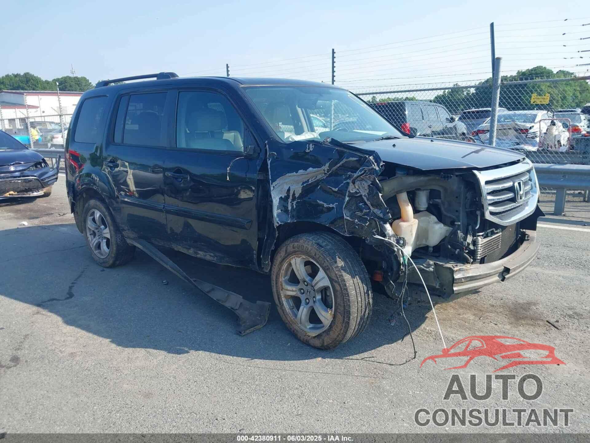 HONDA PILOT 2013 - 5FNYF4H65DB060543