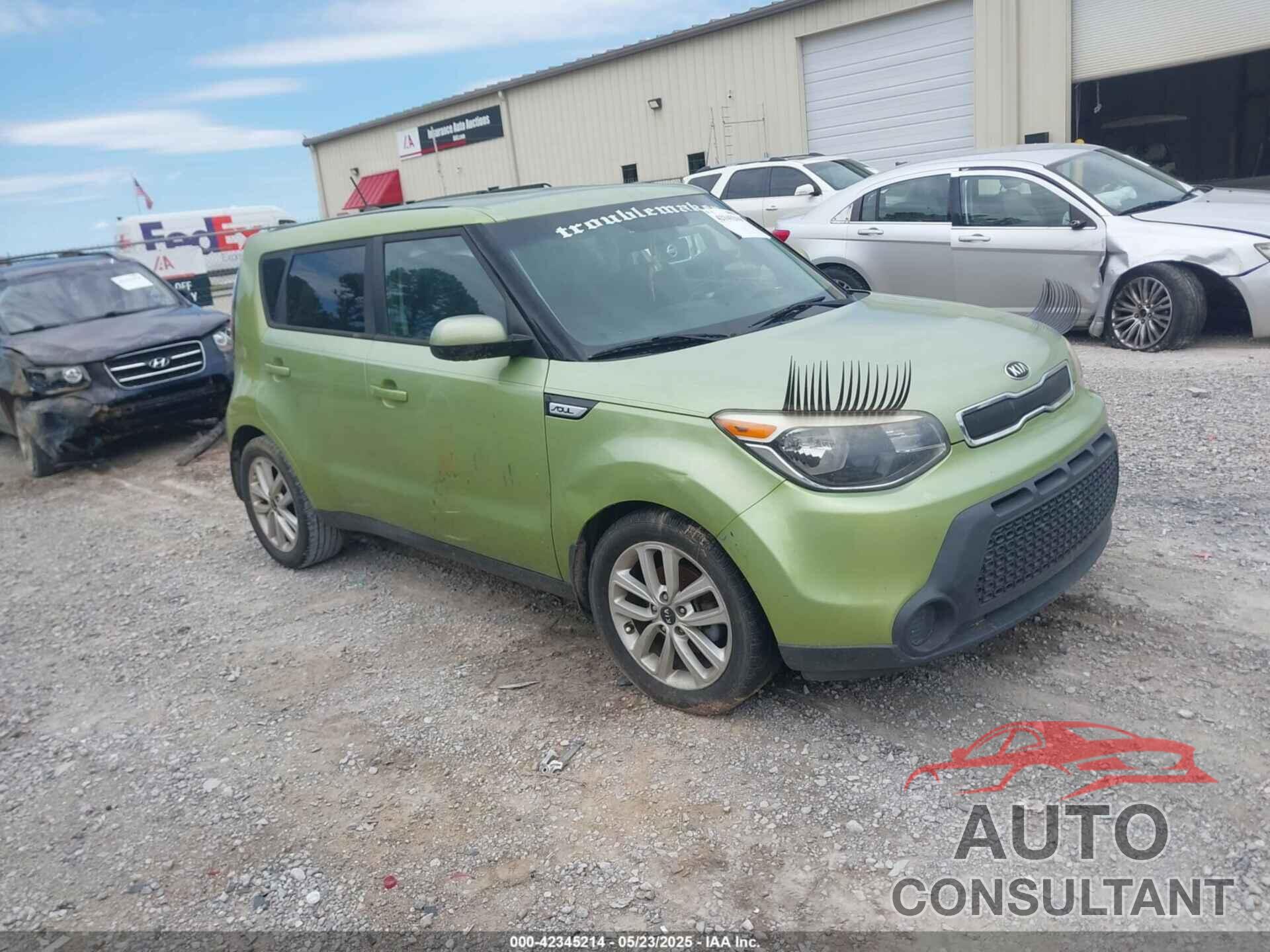 KIA SOUL 2016 - KNDJN2A29G7843407