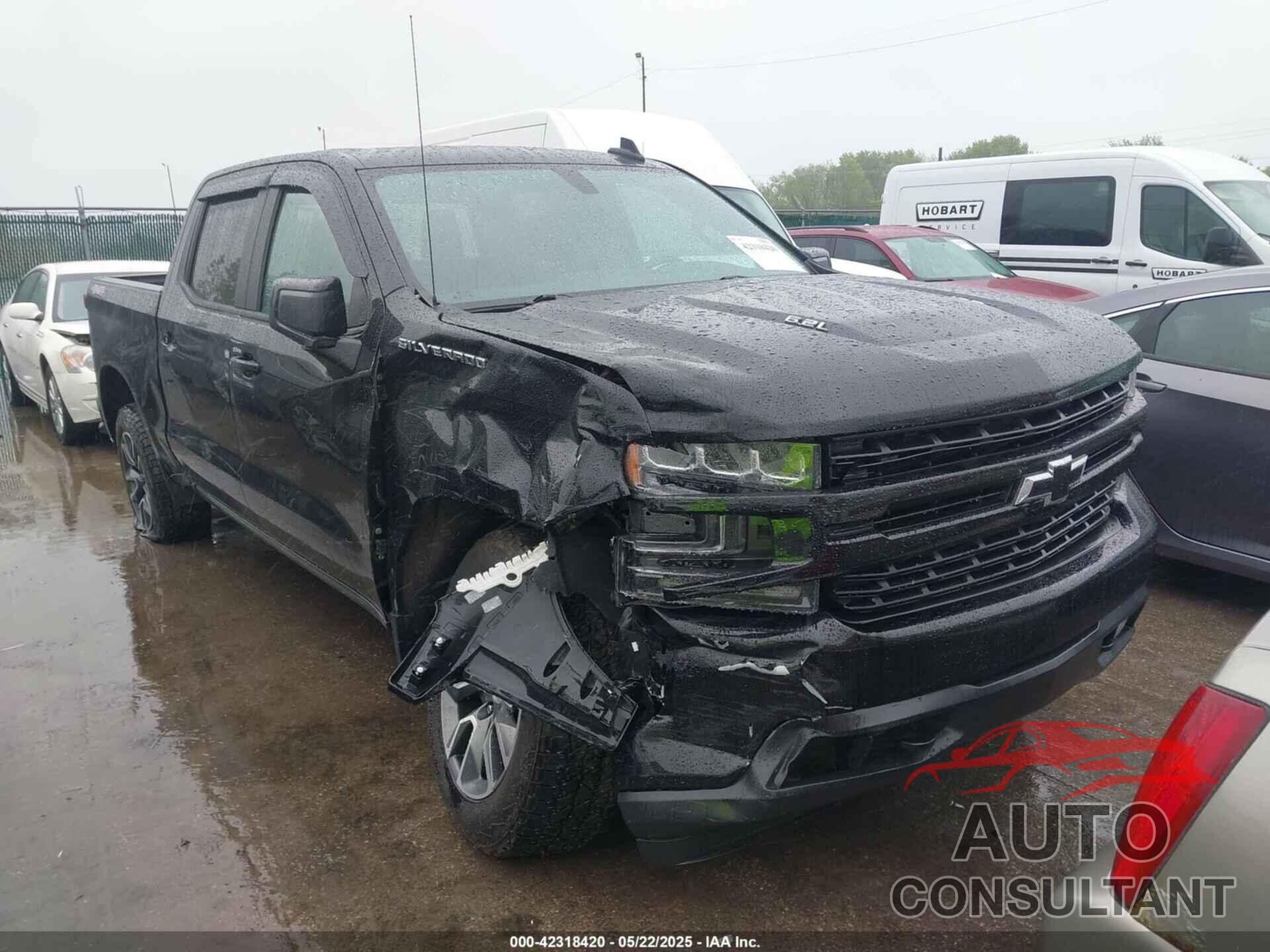 CHEVROLET SILVERADO 1500 2021 - 3GCUYEEL0MG480732
