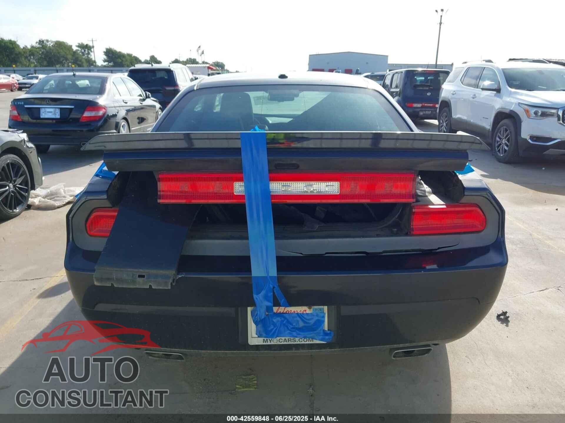 DODGE CHALLENGER 2012 - 2C3CDYBT7CH186678