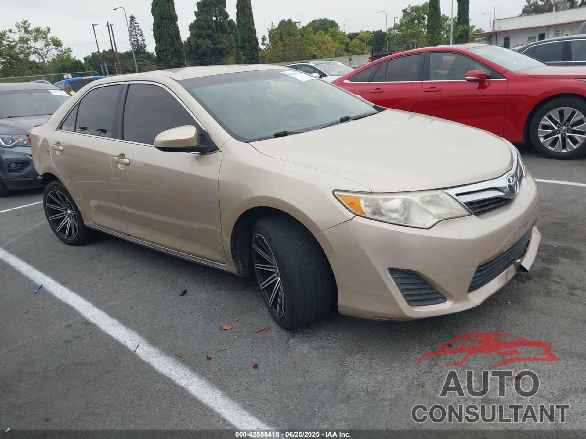TOYOTA CAMRY 2012 - 4T4BF1FK4CR261796