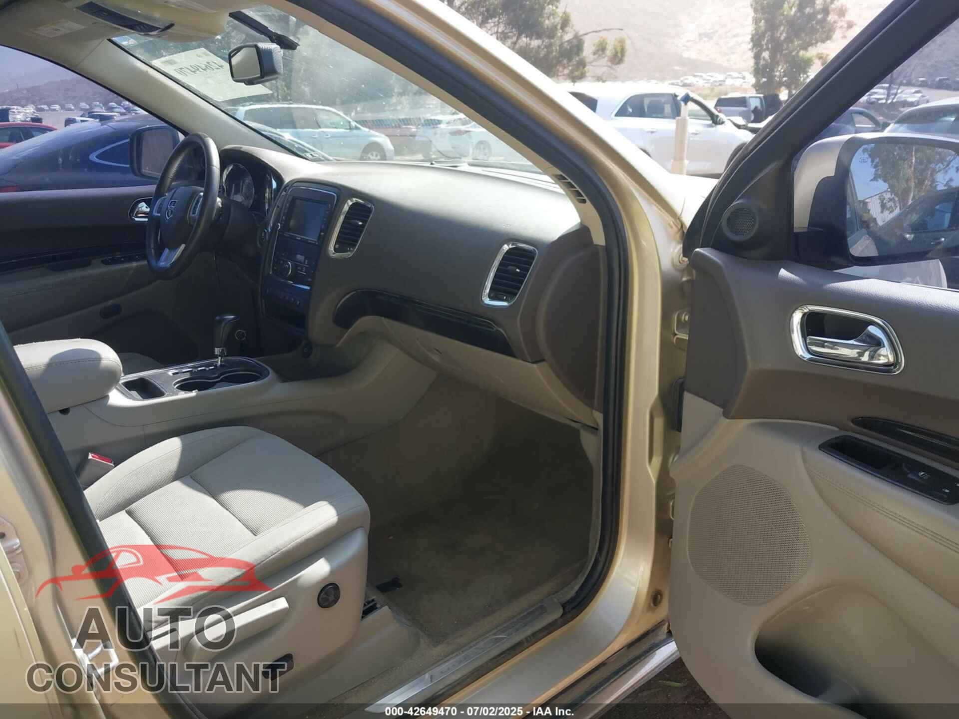 DODGE DURANGO 2011 - 1D4RD4GG8BC634117