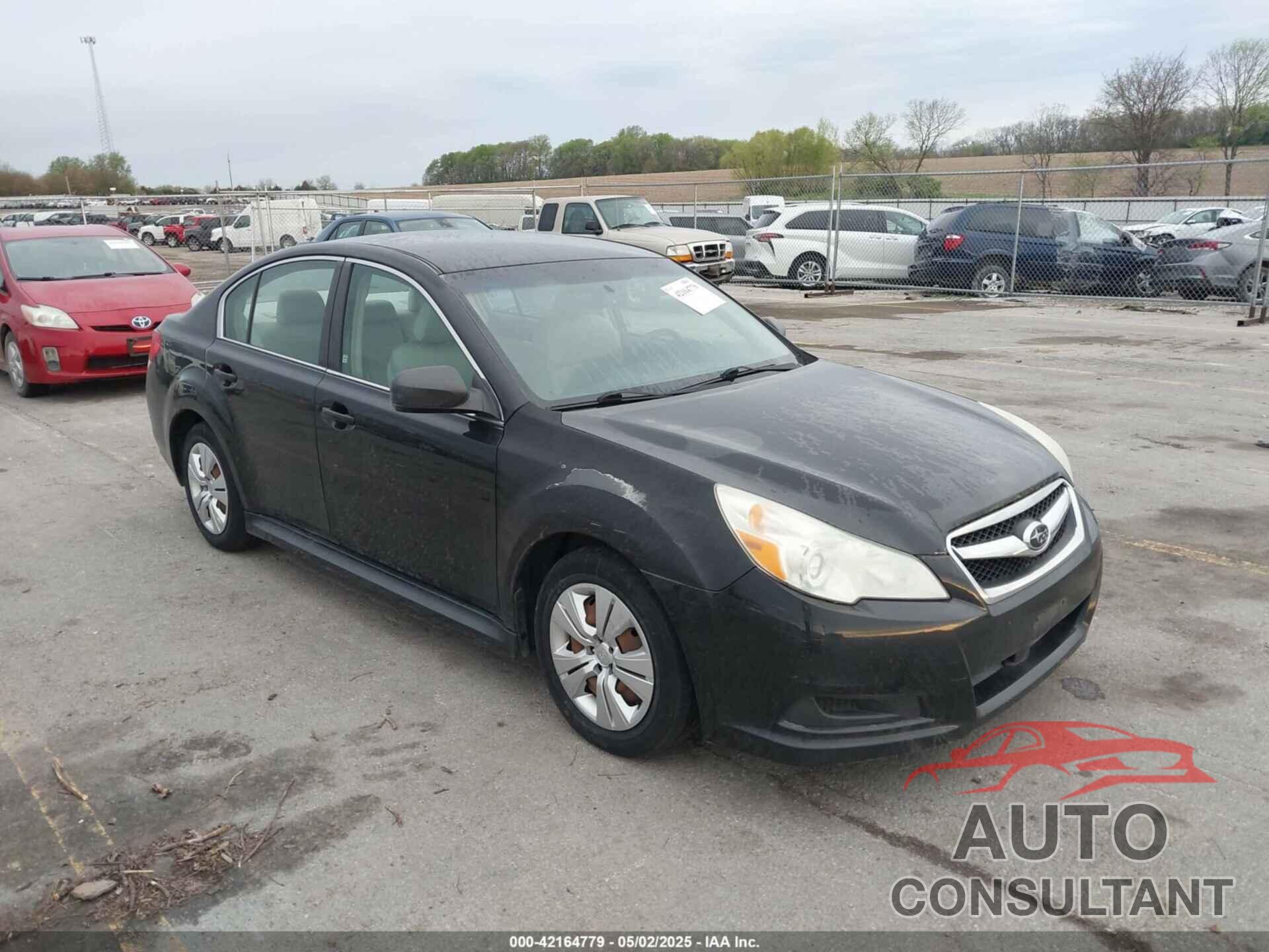 SUBARU LEGACY 2010 - 4S3BMCA6XA3229416
