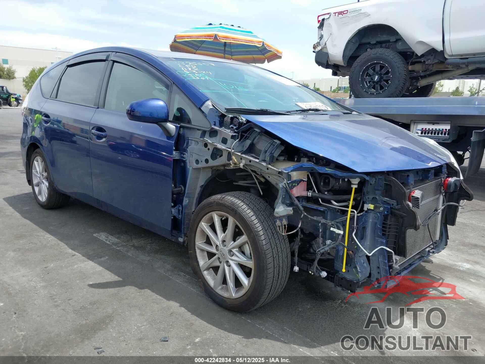 TOYOTA PRIUS V 2012 - JTDZN3EU7C3111850