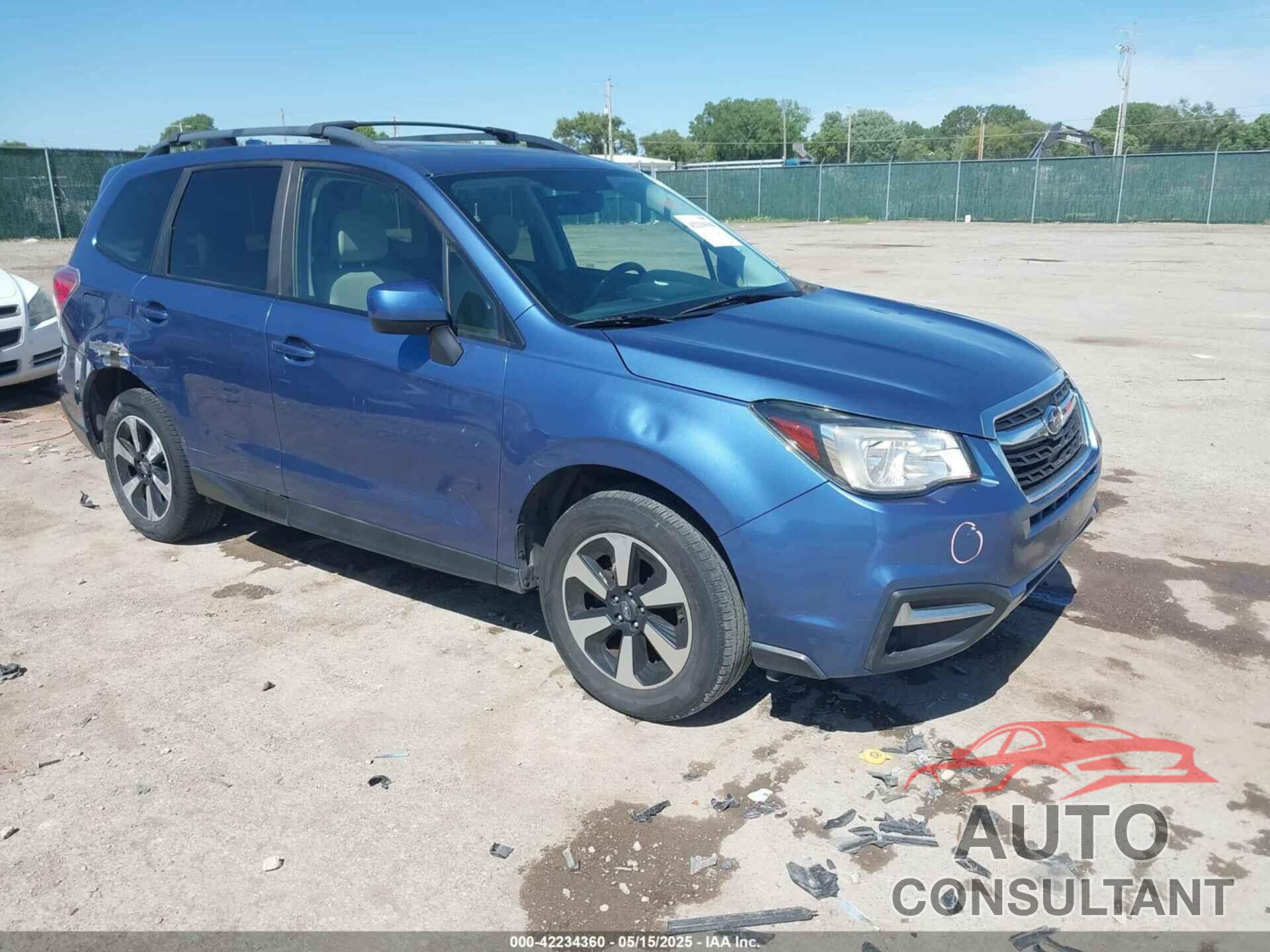 SUBARU FORESTER 2017 - JF2SJAEC7HH487694