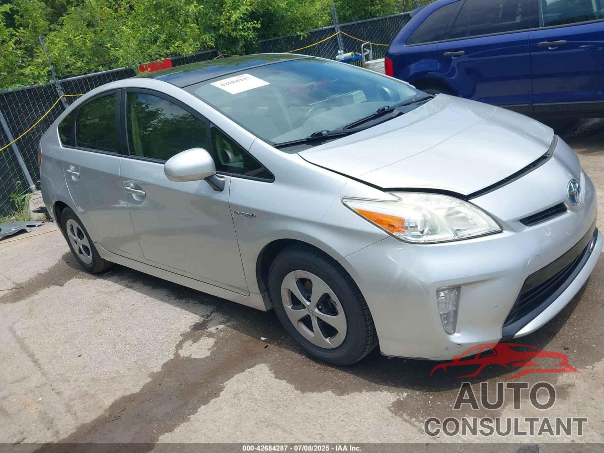 TOYOTA PRIUS 2014 - JTDKN3DU8E1786396