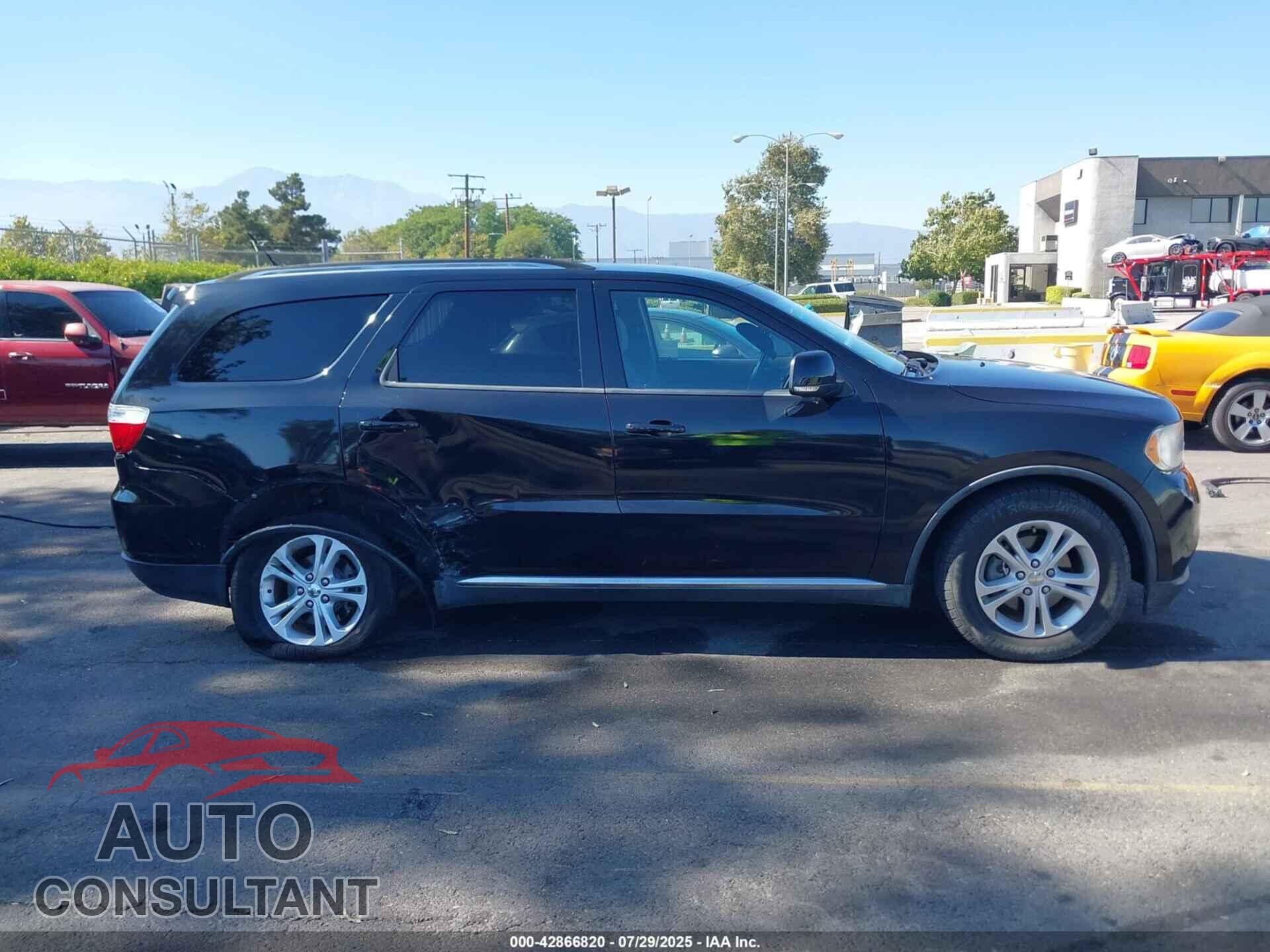 DODGE DURANGO 2012 - 1C4RDHDGXCC230276