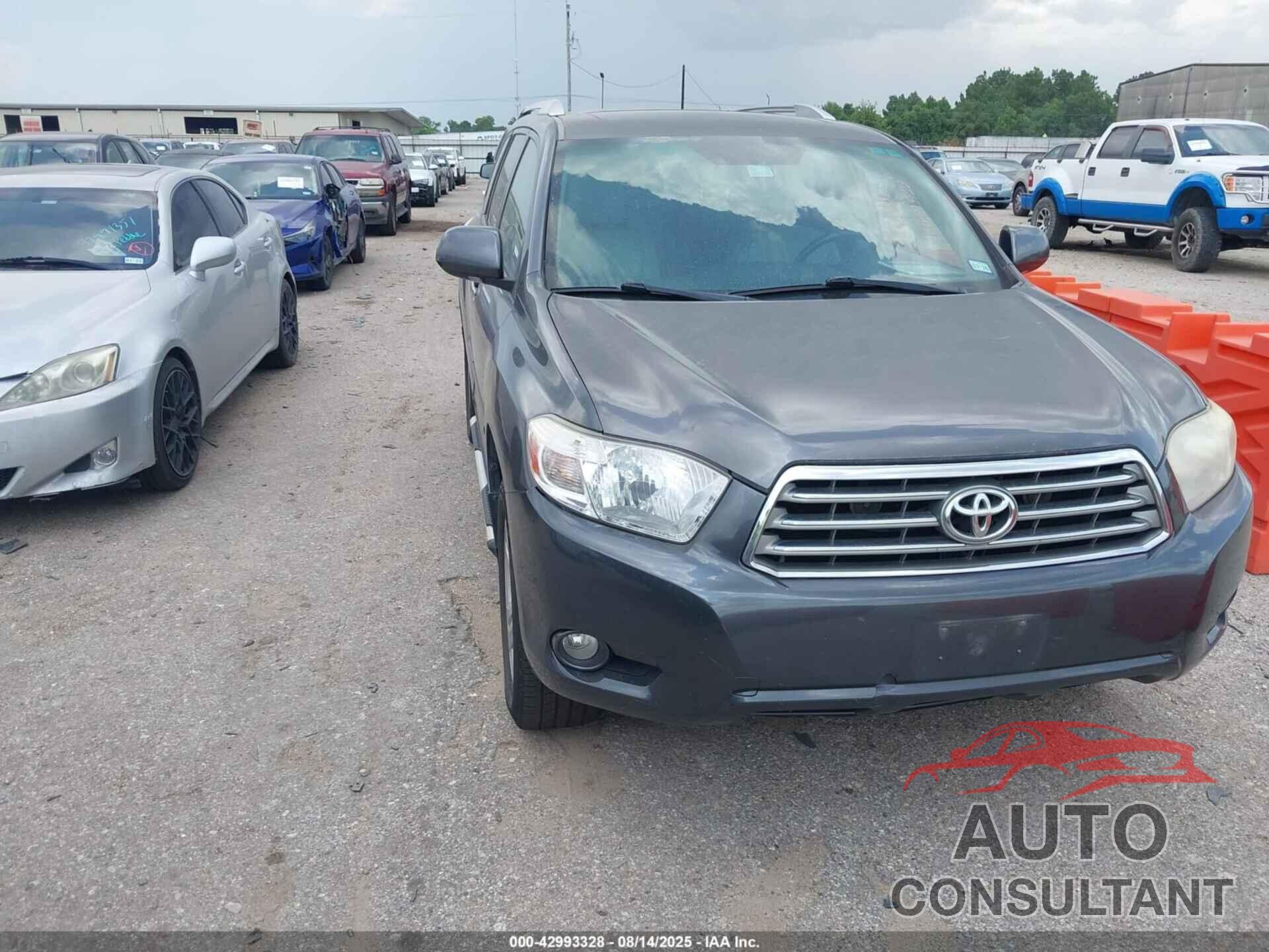 TOYOTA HIGHLANDER 2010 - JTEYK3EHXA2104252