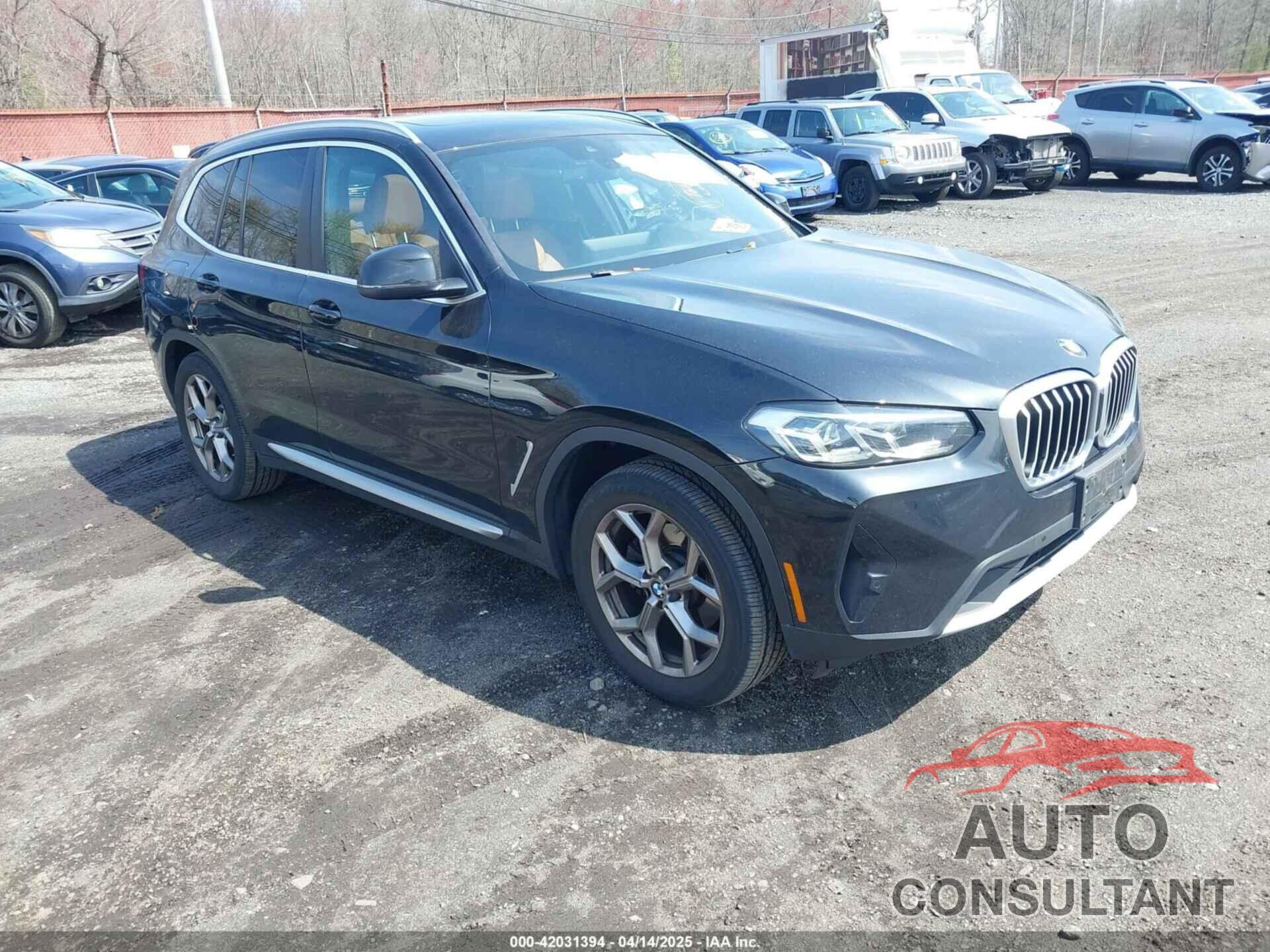 BMW X3 2022 - 5UX53DP00N9K52214