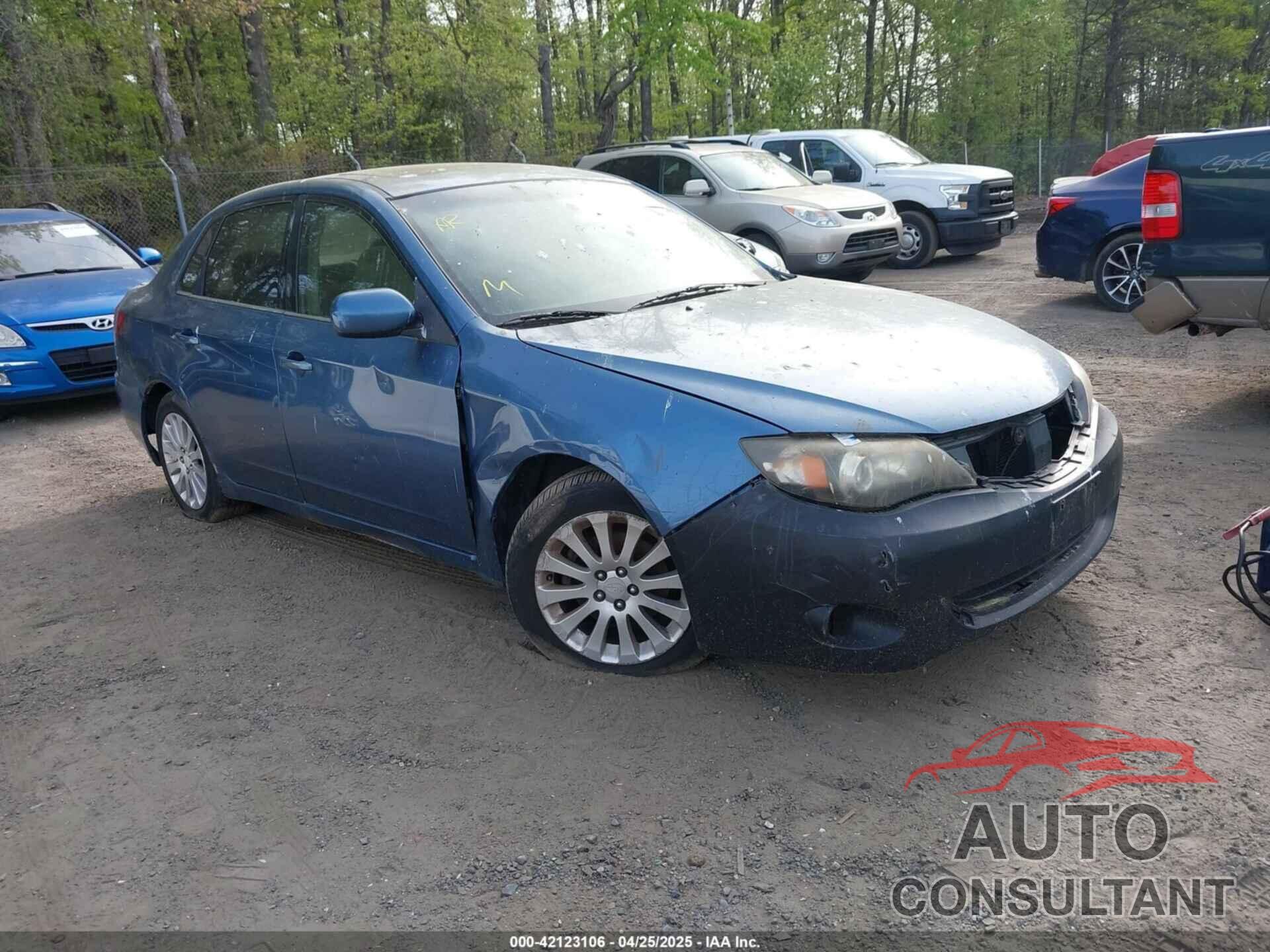 SUBARU IMPREZA 2009 - JF1GE60619H514841