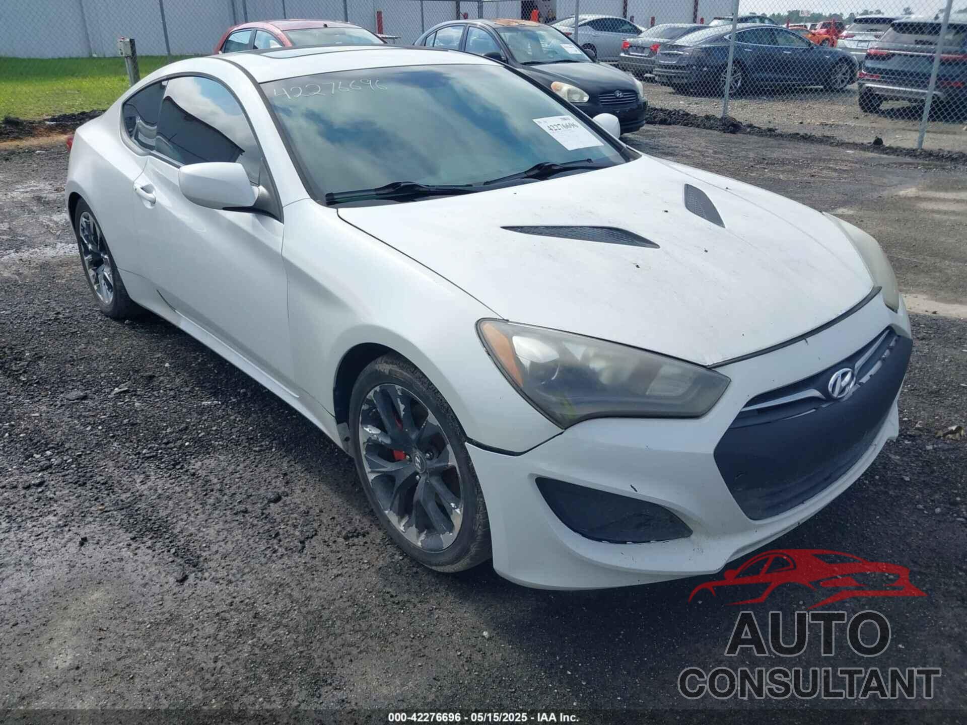 HYUNDAI GENESIS 2013 - KMHHT6KD4DU097582