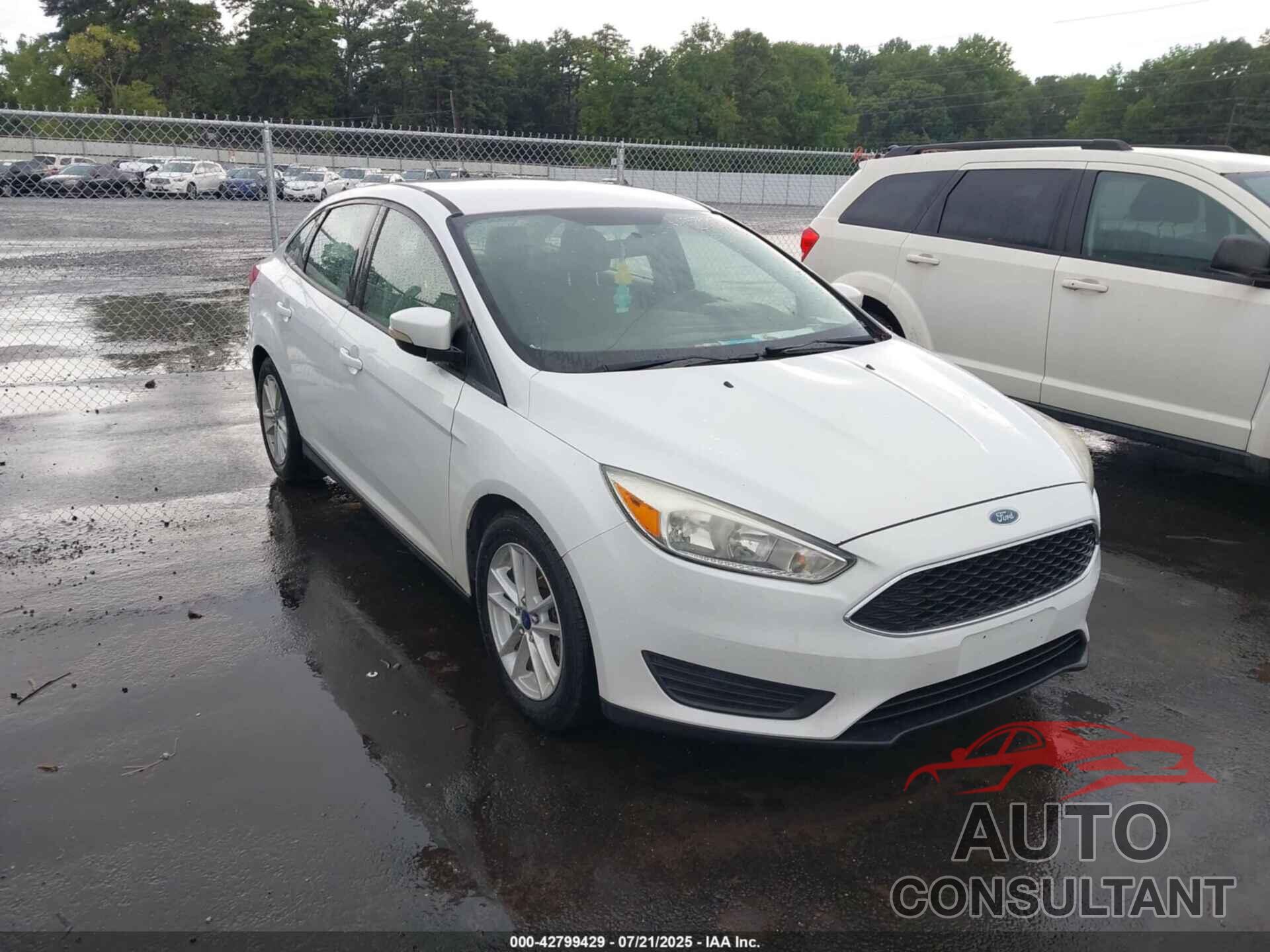 FORD FOCUS 2015 - 1FADP3F27FL250453