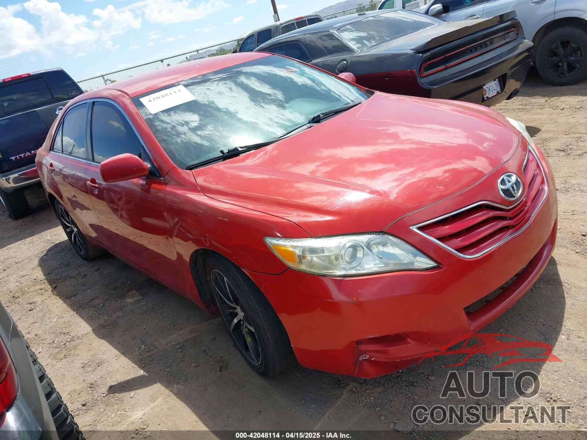 TOYOTA CAMRY 2011 - 4T1BF3EK4BU153507