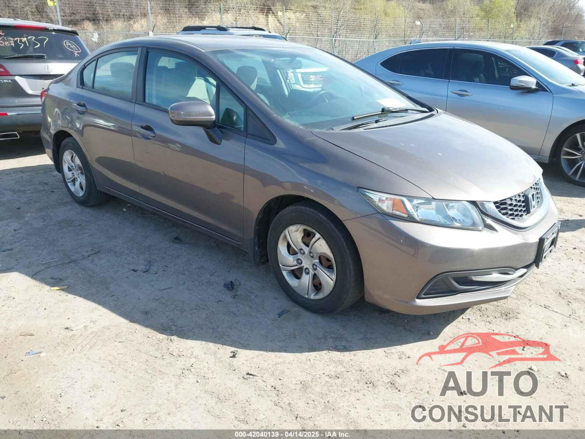 HONDA CIVIC 2014 - 2HGFB2F53EH526307