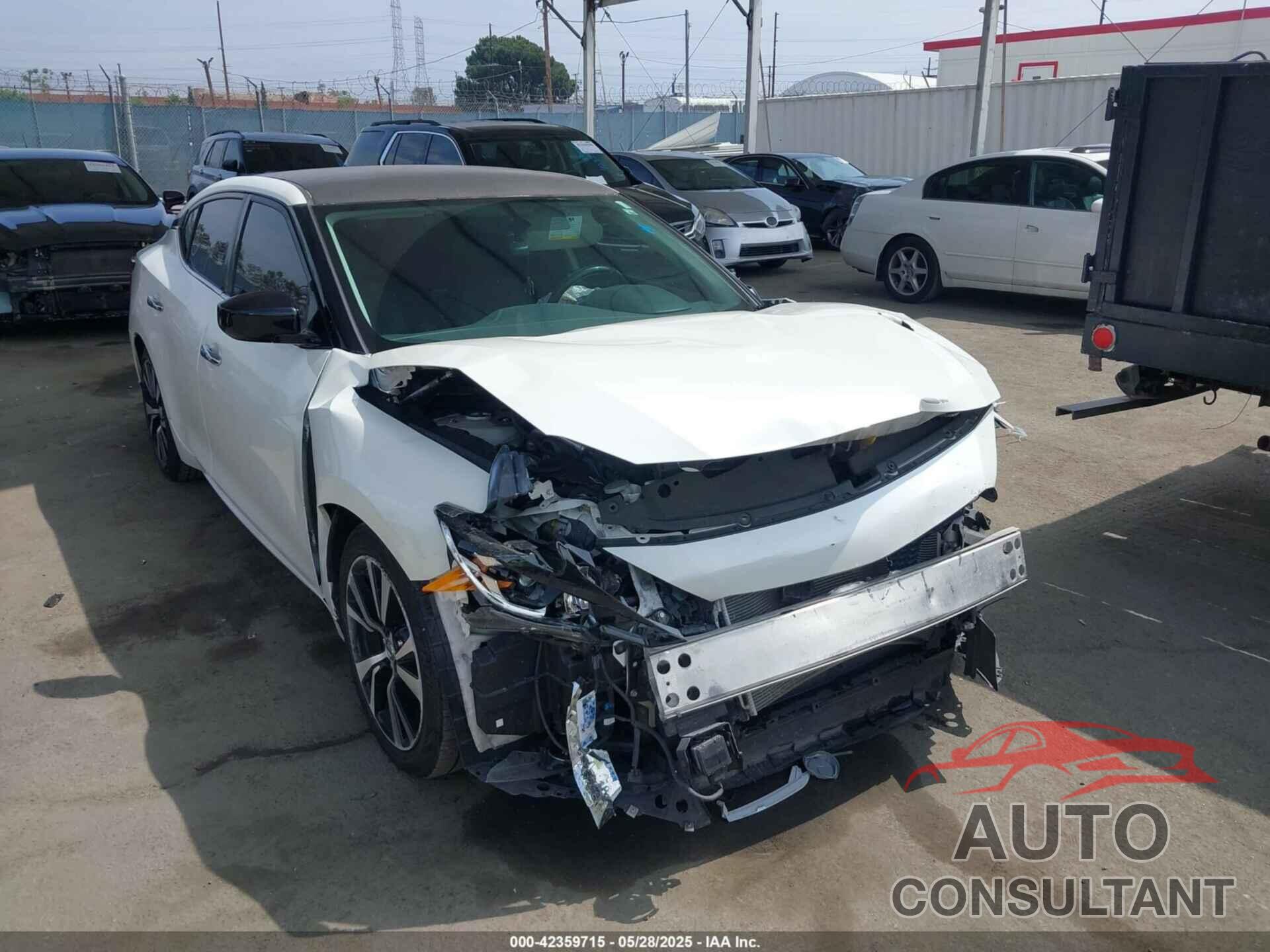 NISSAN MAXIMA 2017 - 1N4AA6AP3HC455022