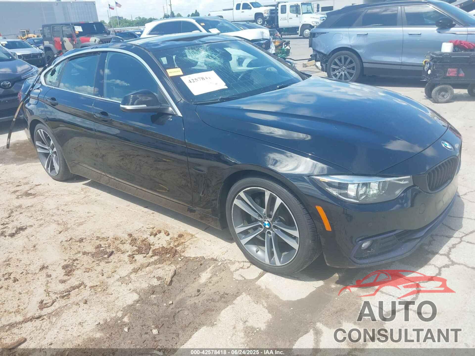 BMW 430I GRAN COUPE 2020 - WBA4J1C05LCE52903