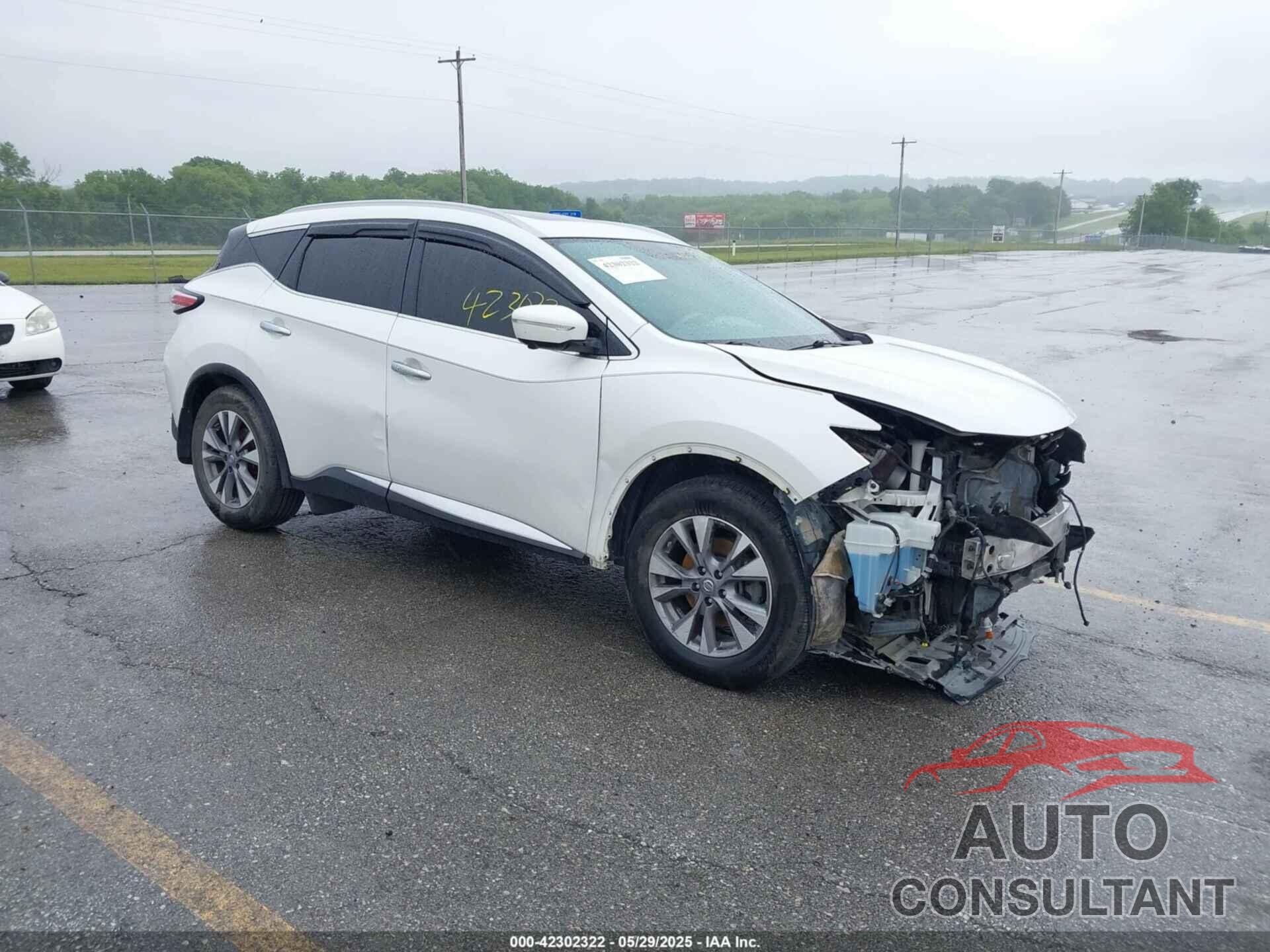NISSAN MURANO 2015 - 5N1AZ2MH3FN228572