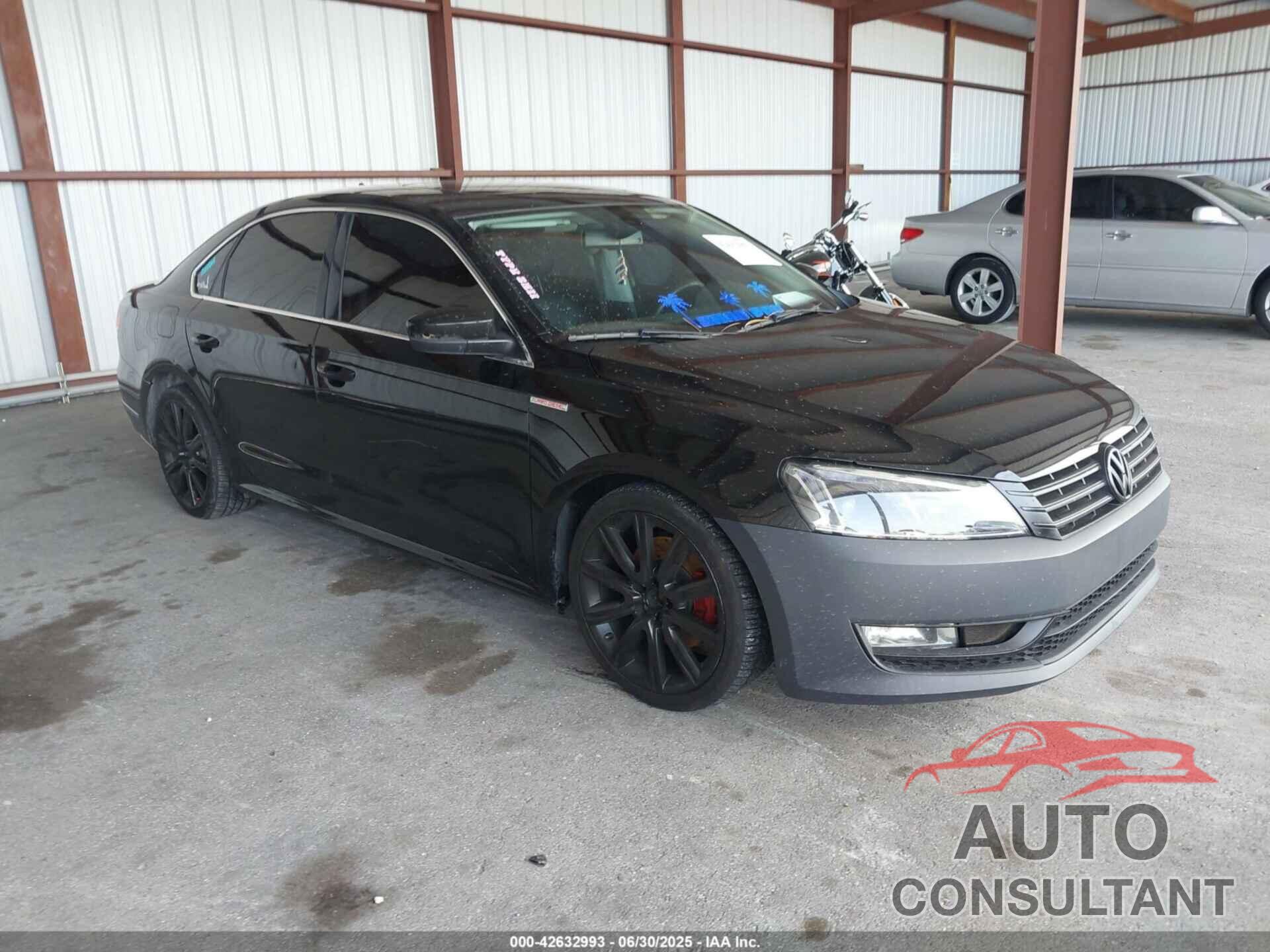 VOLKSWAGEN PASSAT 2014 - 1VWCN7A31EC003248