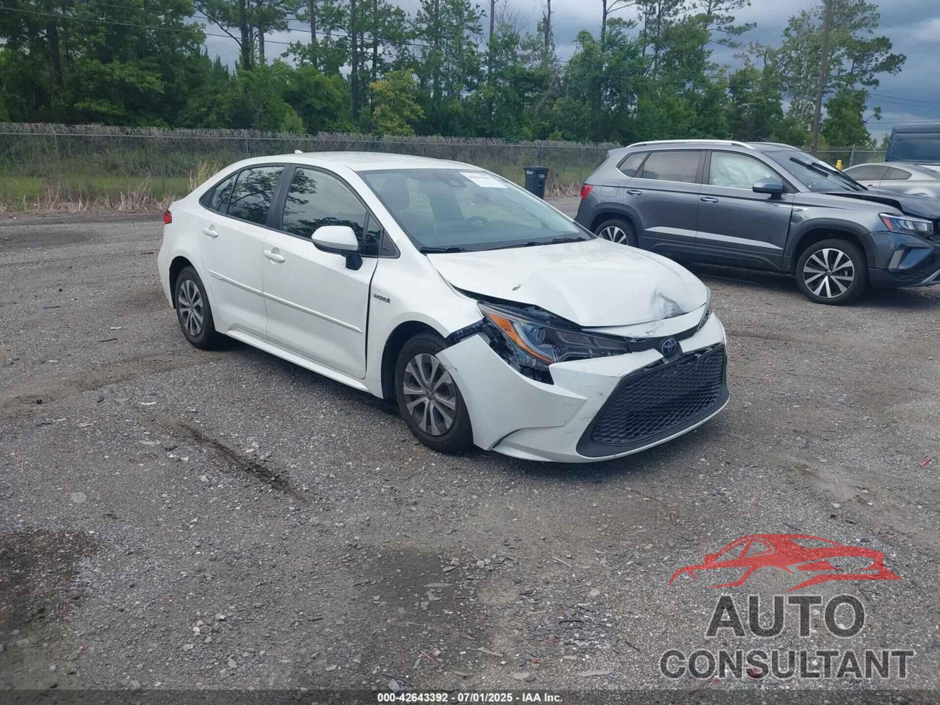 TOYOTA COROLLA 2021 - JTDEAMDE1MJ005790
