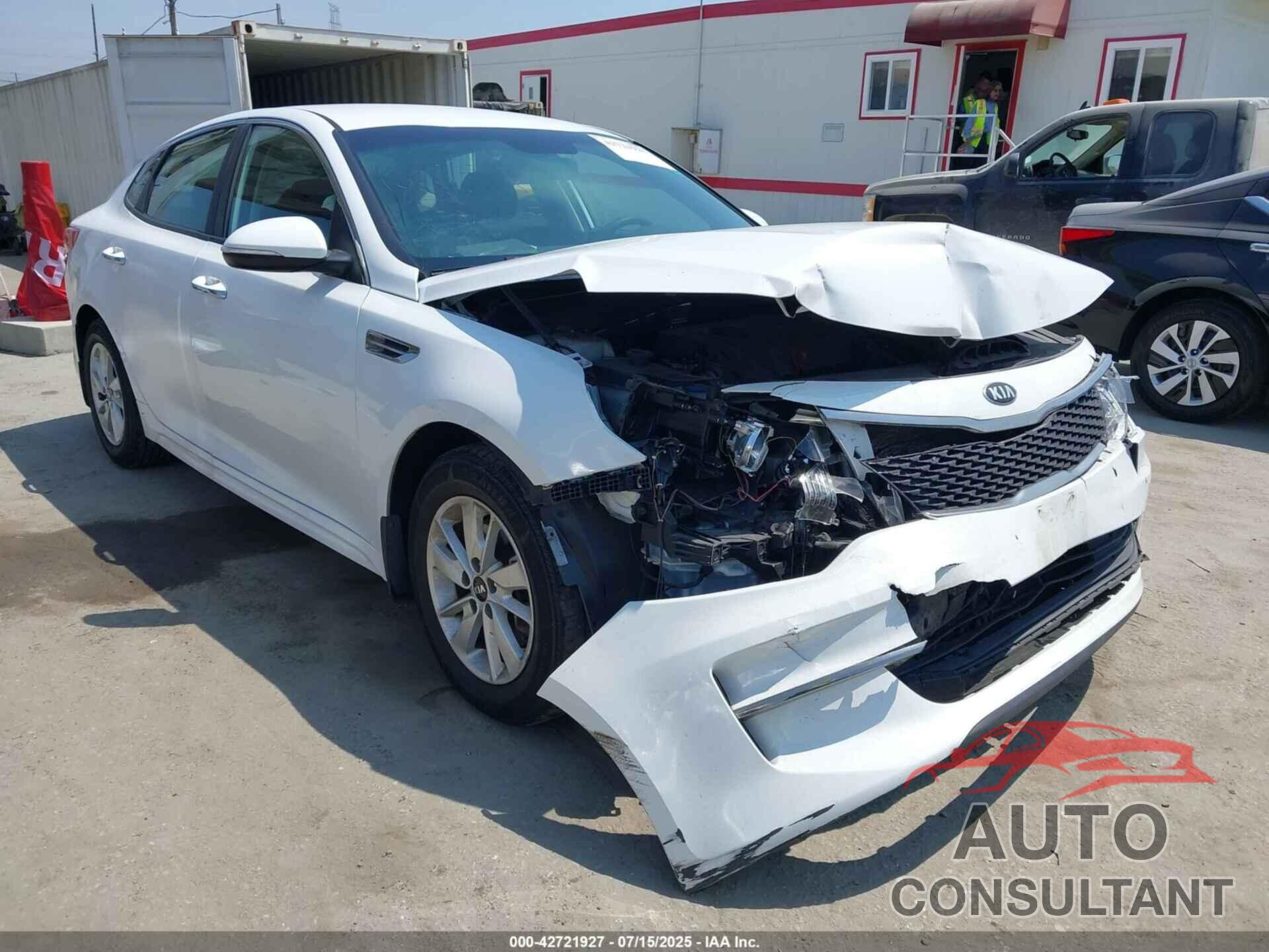 KIA OPTIMA 2016 - 5XXGT4L31GG081280