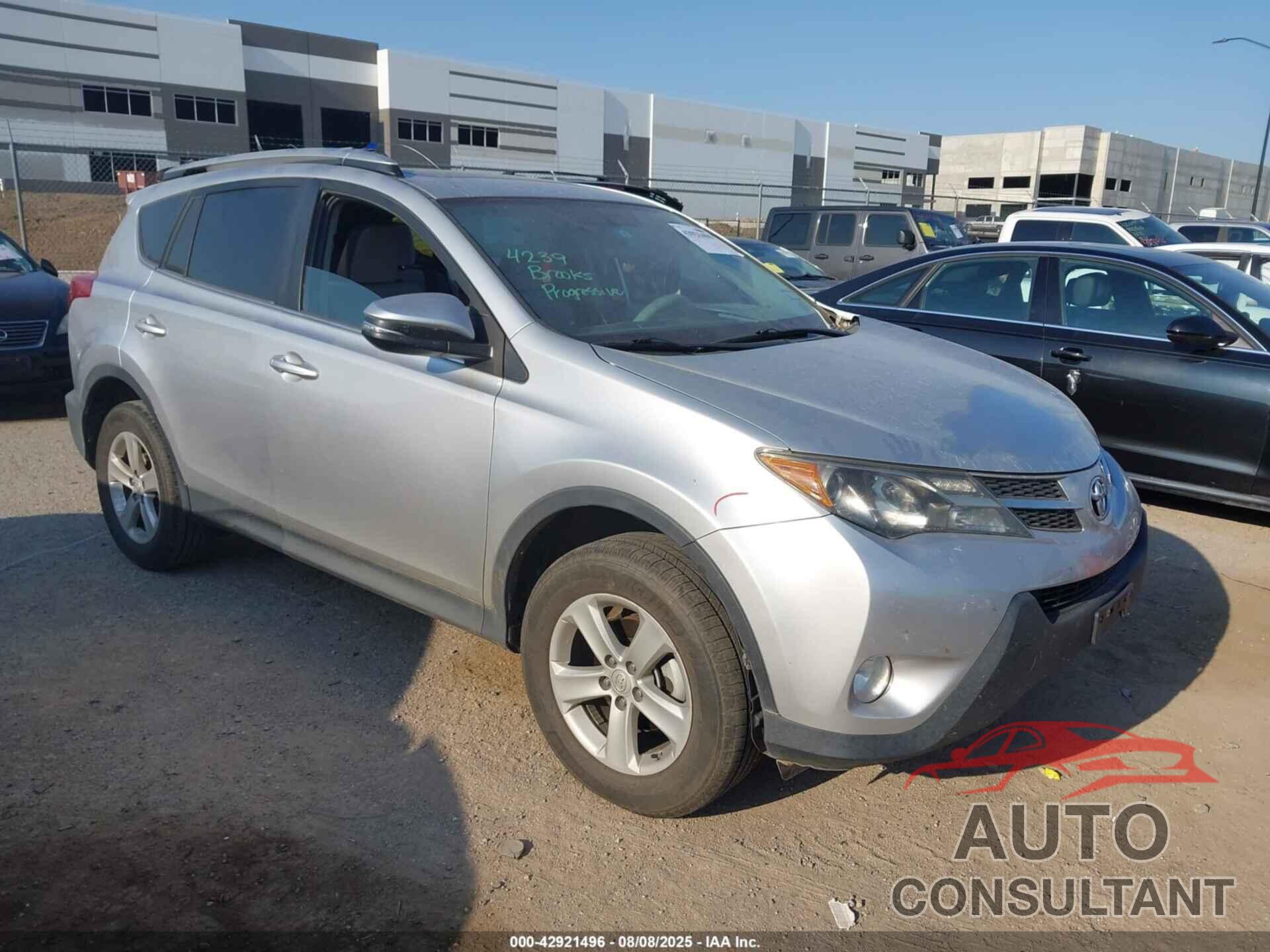 TOYOTA RAV4 2014 - 2T3WFREV8EW088297