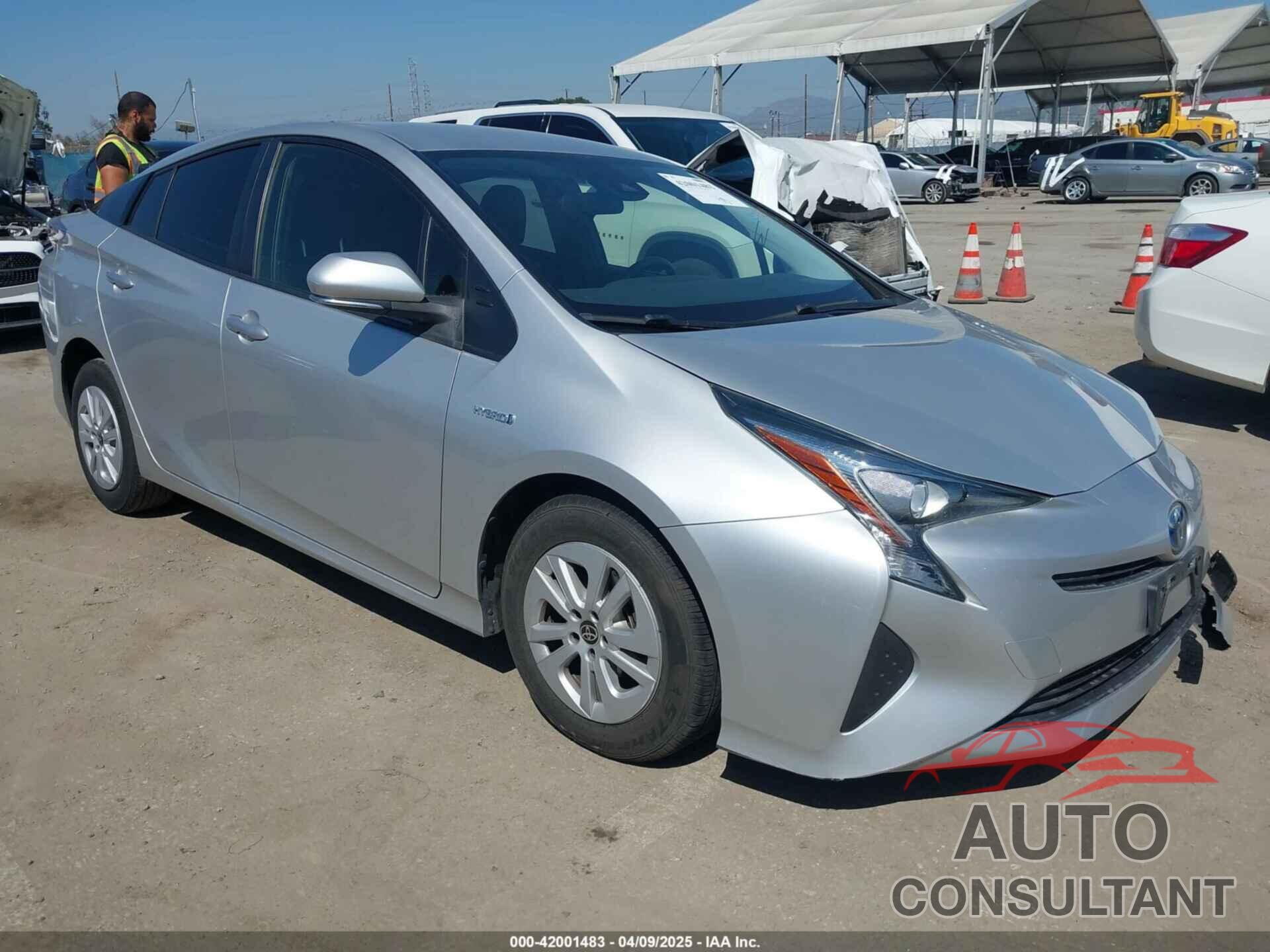TOYOTA PRIUS 2018 - JTDKBRFU6J3068322