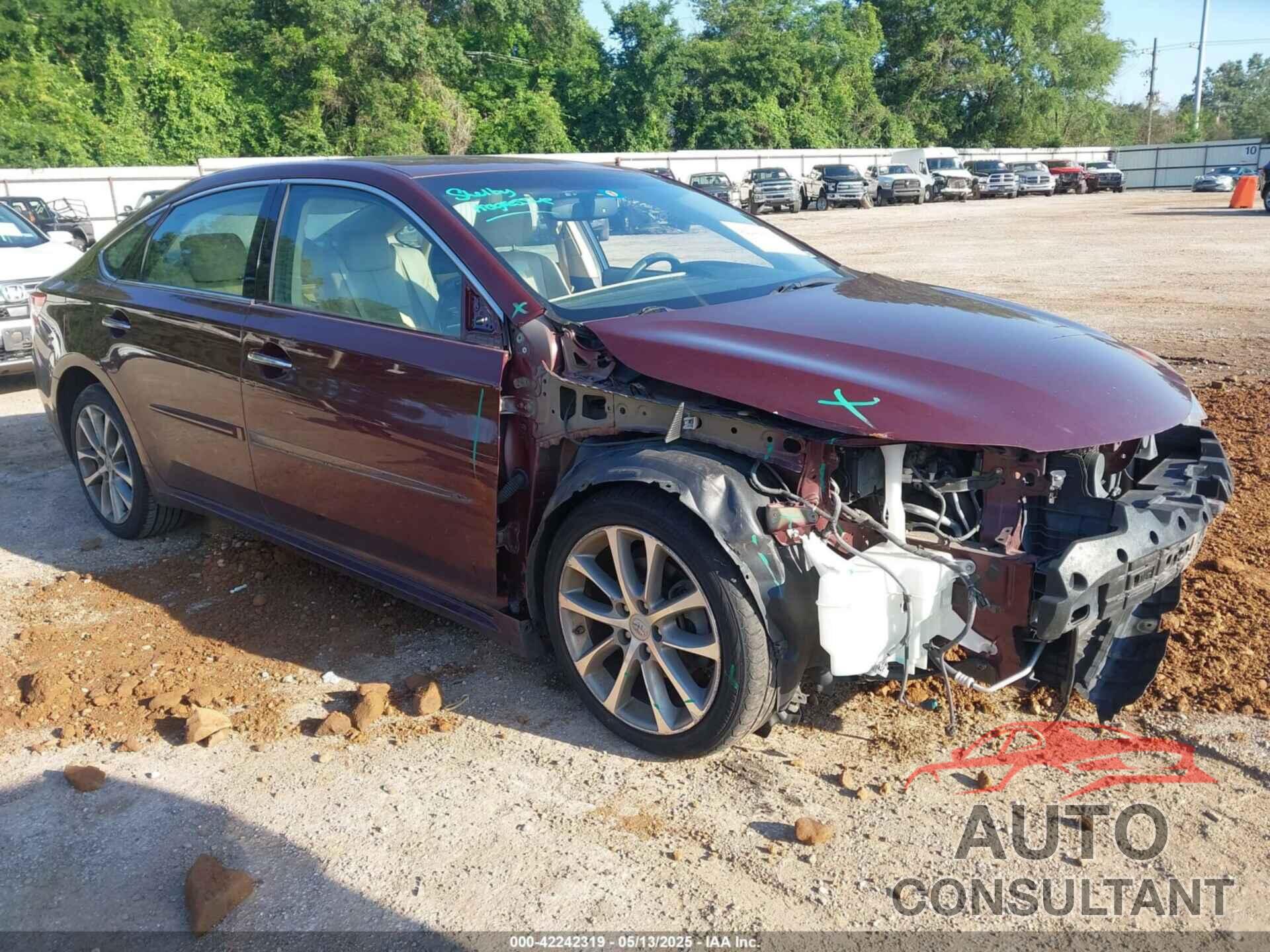 TOYOTA AVALON 2015 - 4T1BK1EB2FU138039
