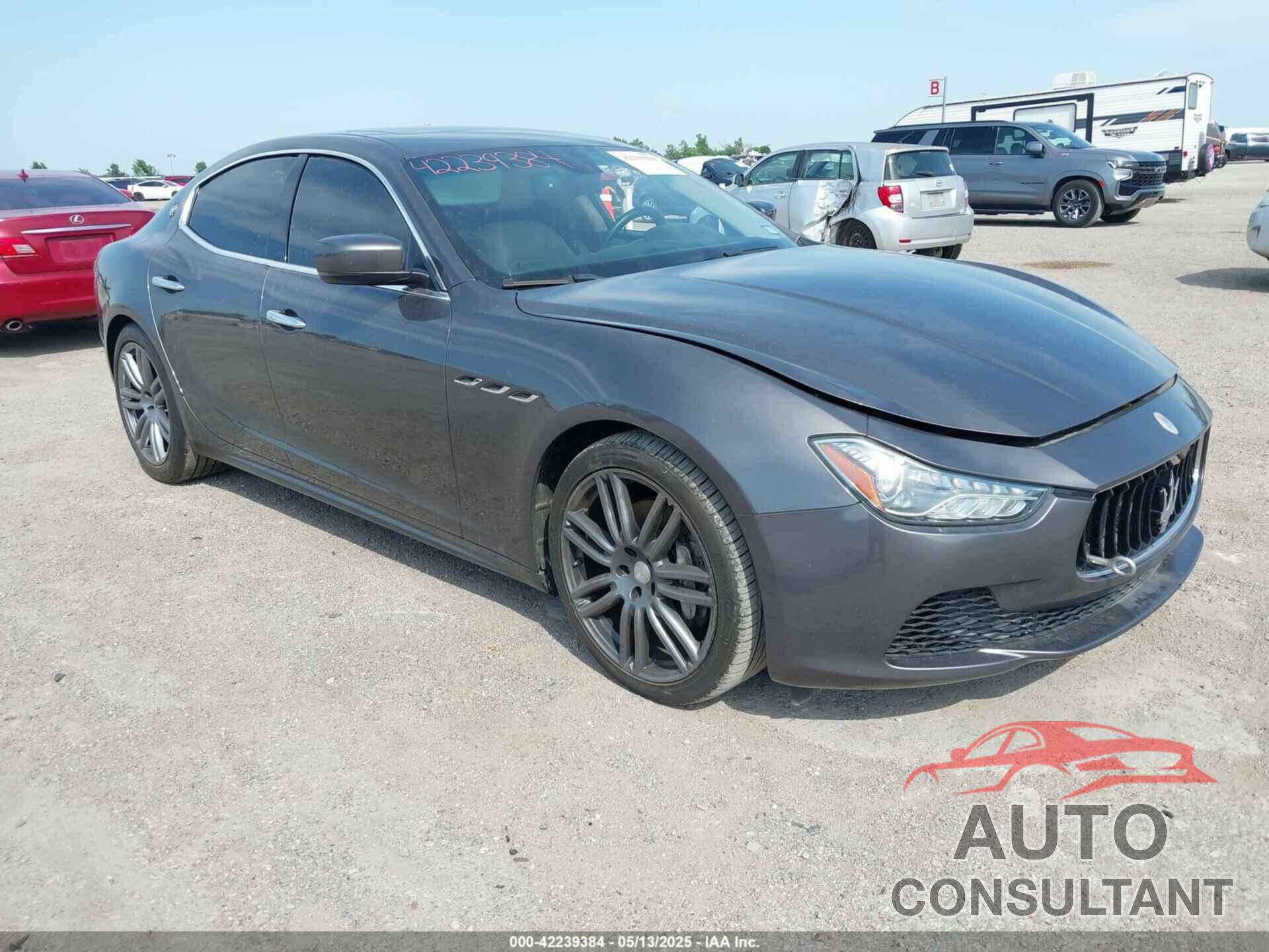 MASERATI GHIBLI 2016 - ZAM57XSA1G1168925